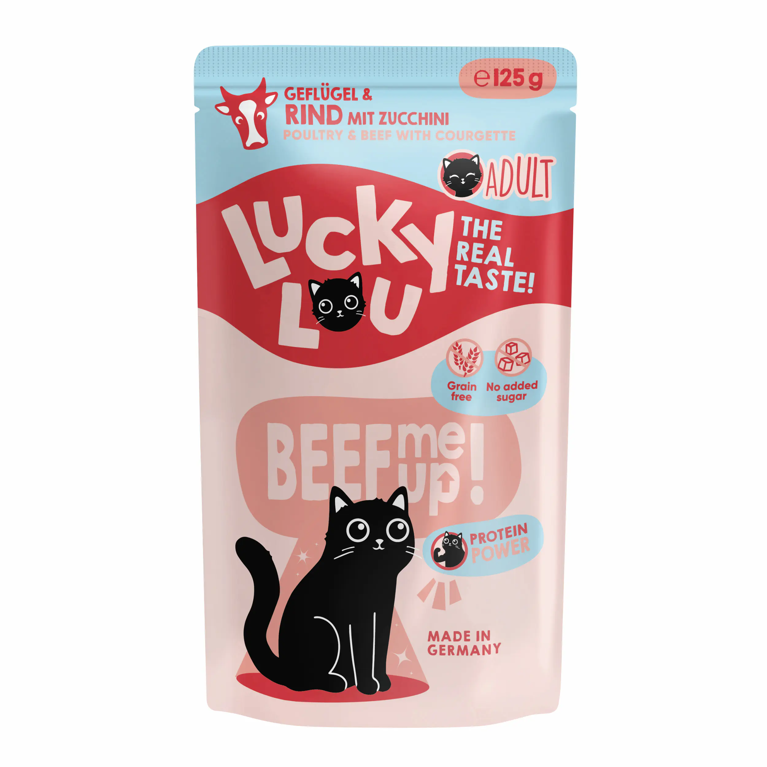 Lucky Lou Lifestage Adult Geflügel und Rind 125g