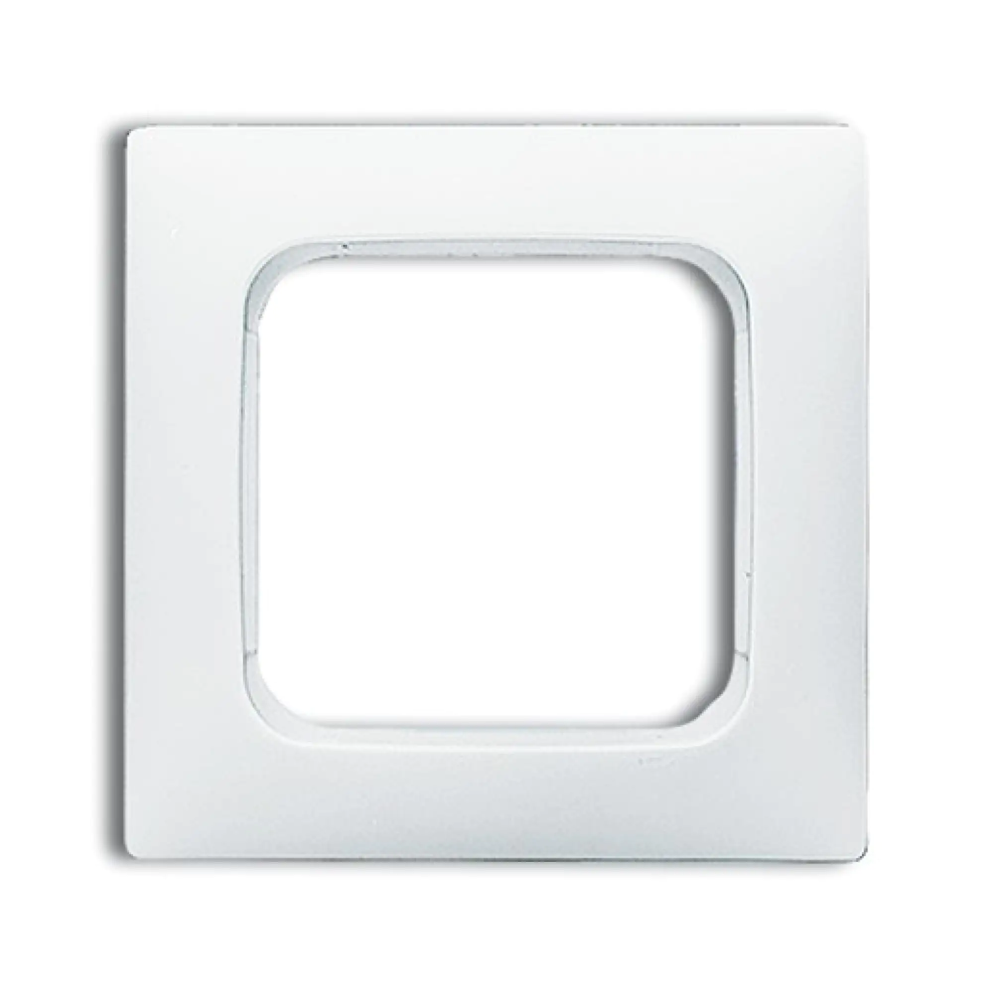 Busch-Jaeger Abdeckrahmen 1-fach Reflex SI Linear, alpinweiß, 2511-214K-102