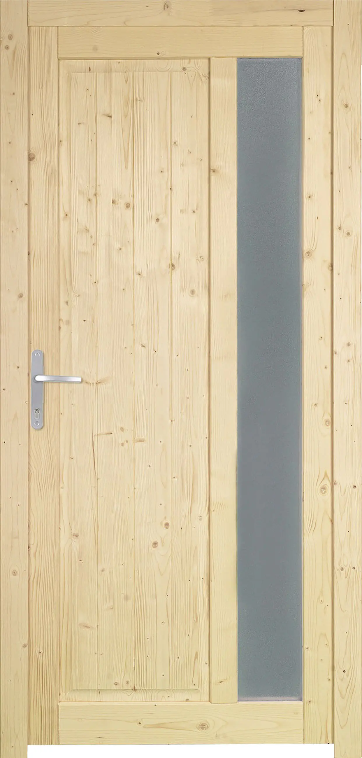 Panto Nebeneingangstür Holz 510 98 x 198 cm DIN links