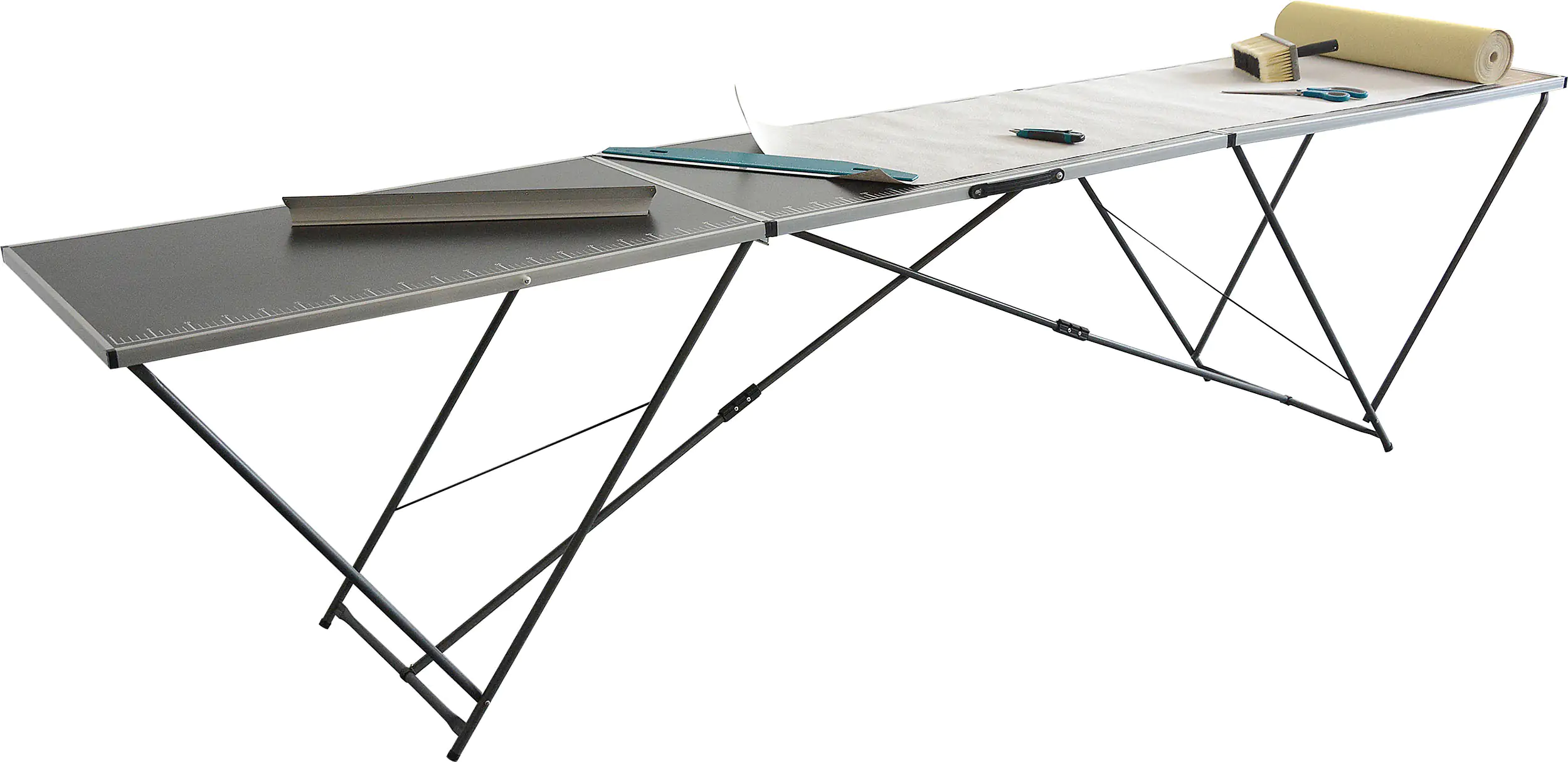Lehnartz Tapeziertisch Deco Prince 300 x 60 x 78 cm ( L x B x H) Aluminium