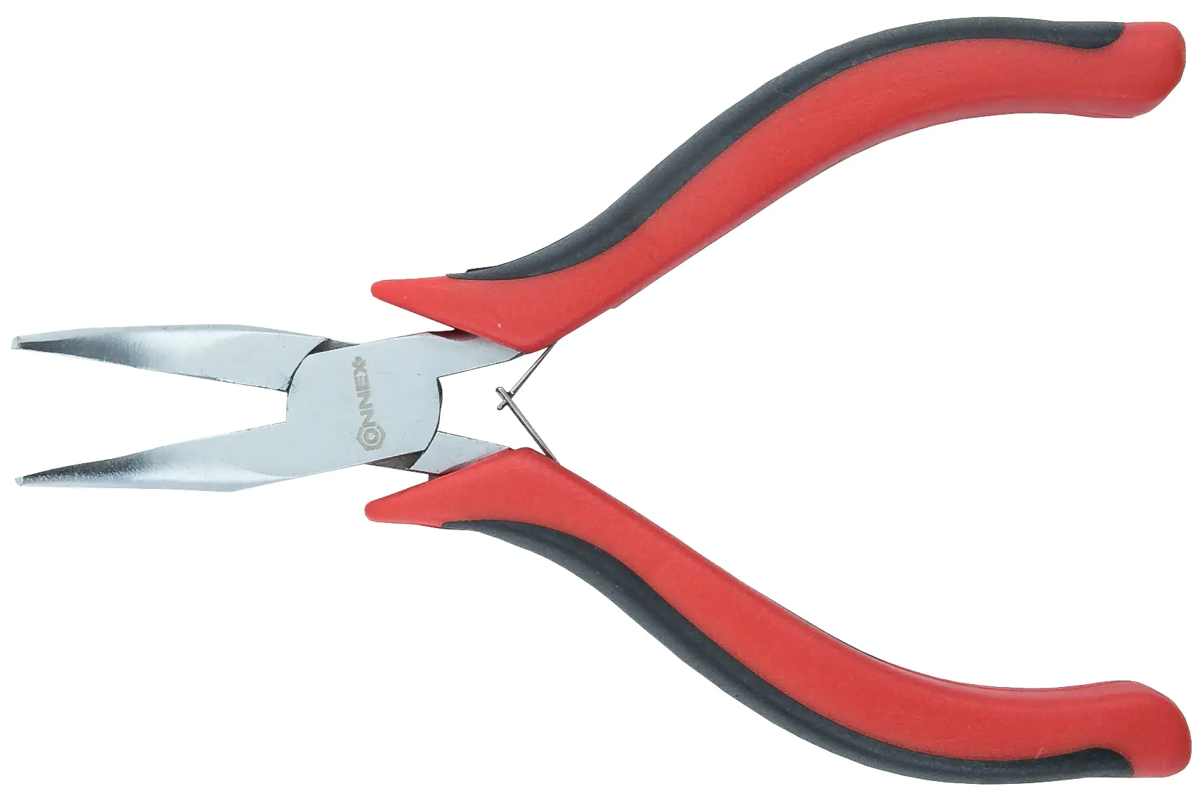 Connex Elektronik-Spitzzange 120 mm Doppelfeder Zwei-Komponentengriff