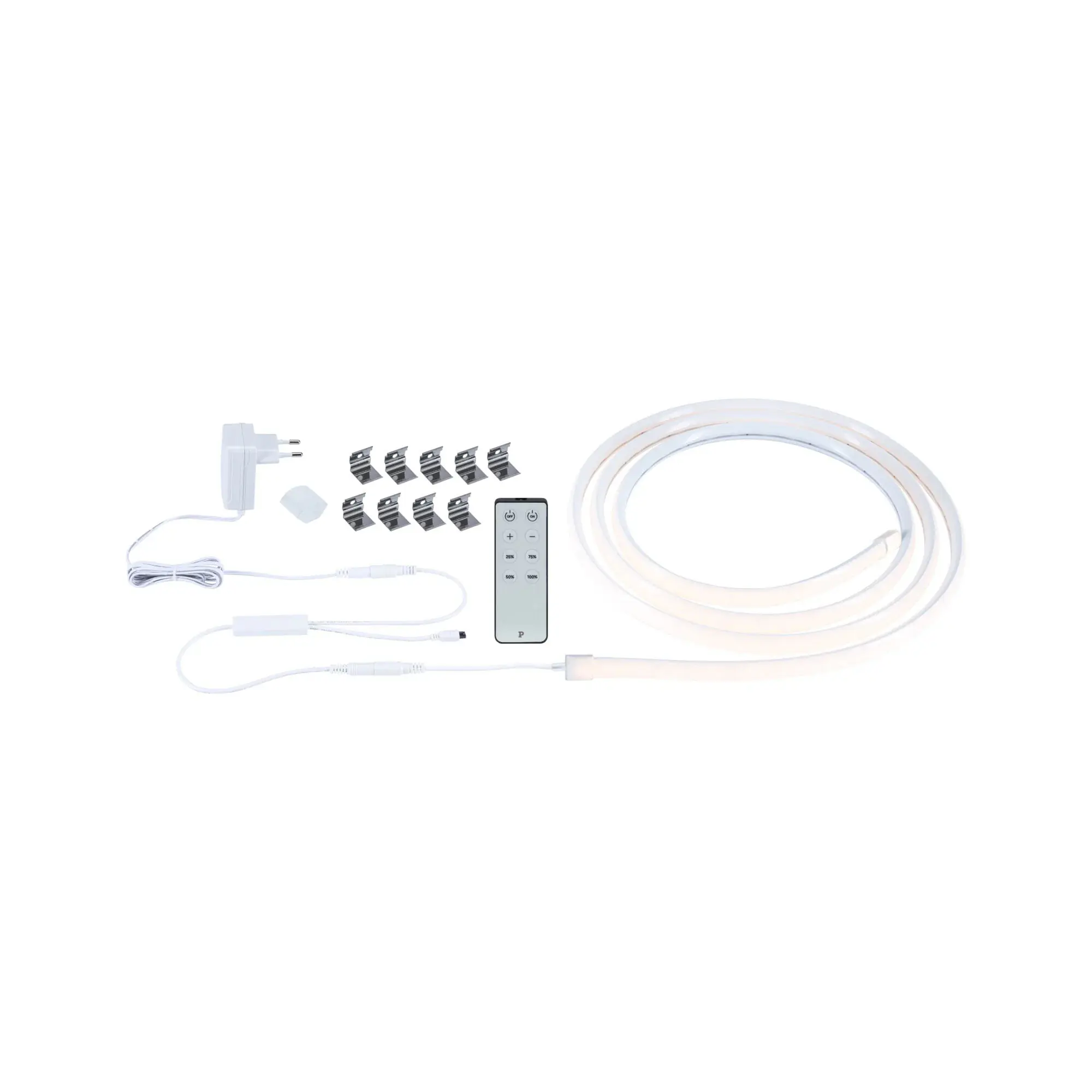 Paulmann LED-Streifen Set SimpLED Delta Tube Set 3 m 11,5 W warmweiß weiß dimmbar
