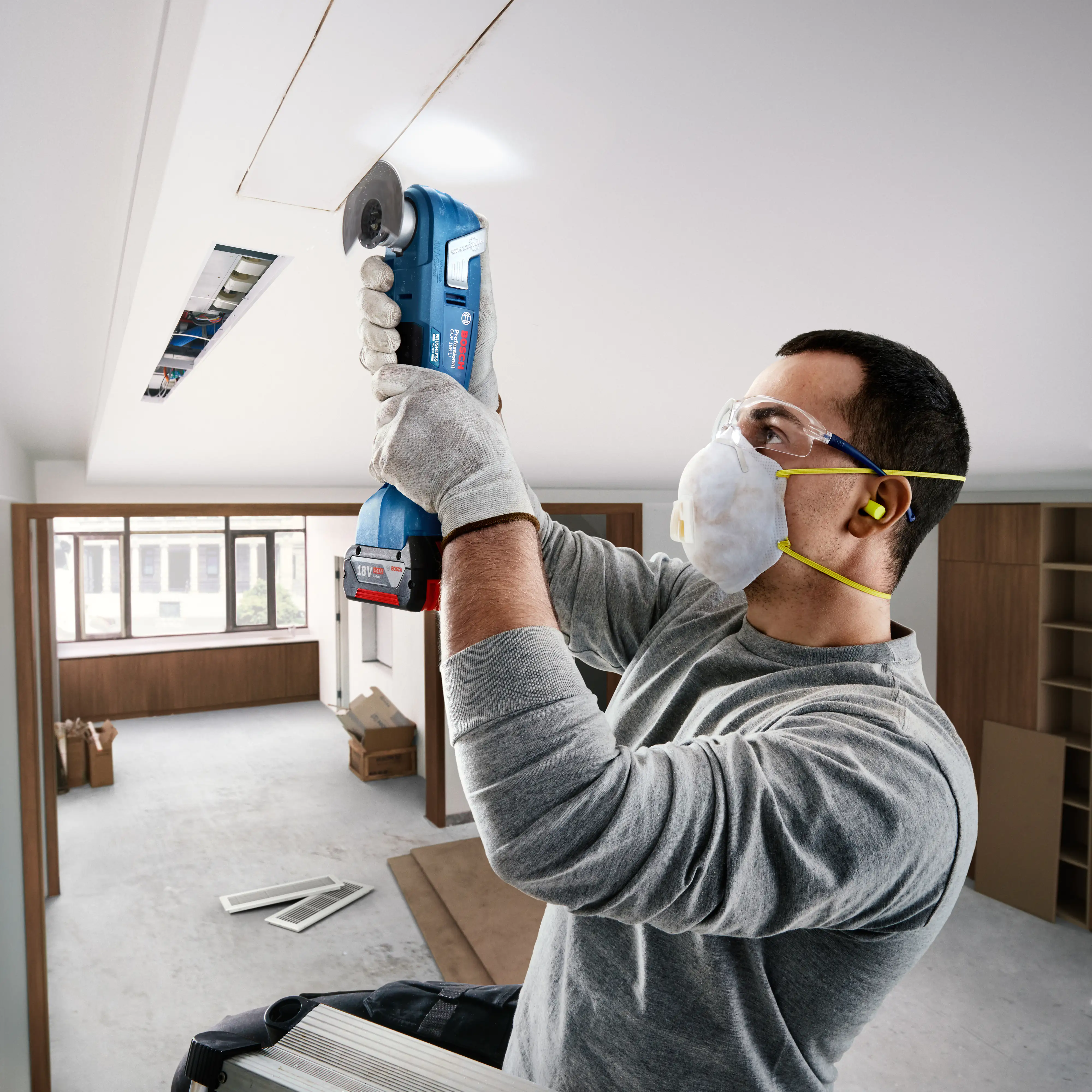 Bosch Professional Akku-Multi-Cutter GOP 18V-34 , ohne Akku und Ladegerät