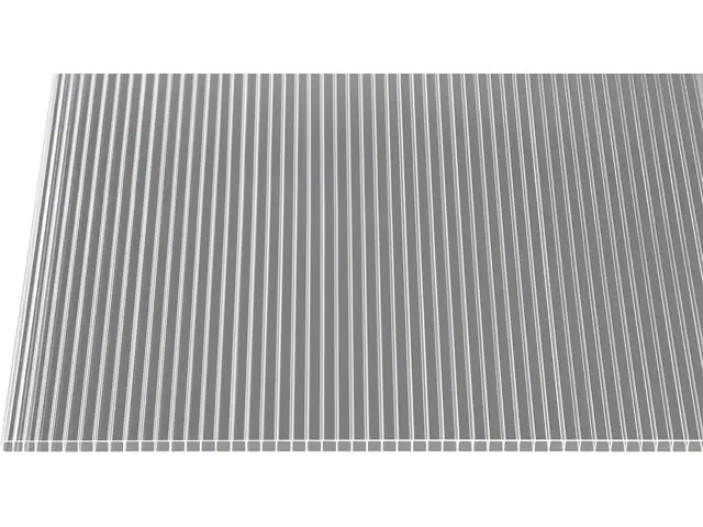 Gutta Polycarbonat-Doppelstegplatte 500 x 105 cm 10 mm klar
