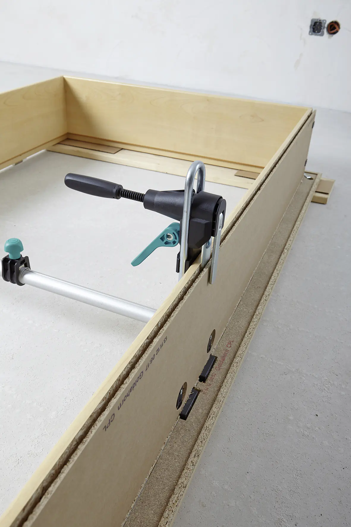 Wolfcraft Türfuttermontage-Set Pro 60 - 100 cm 8-teilig