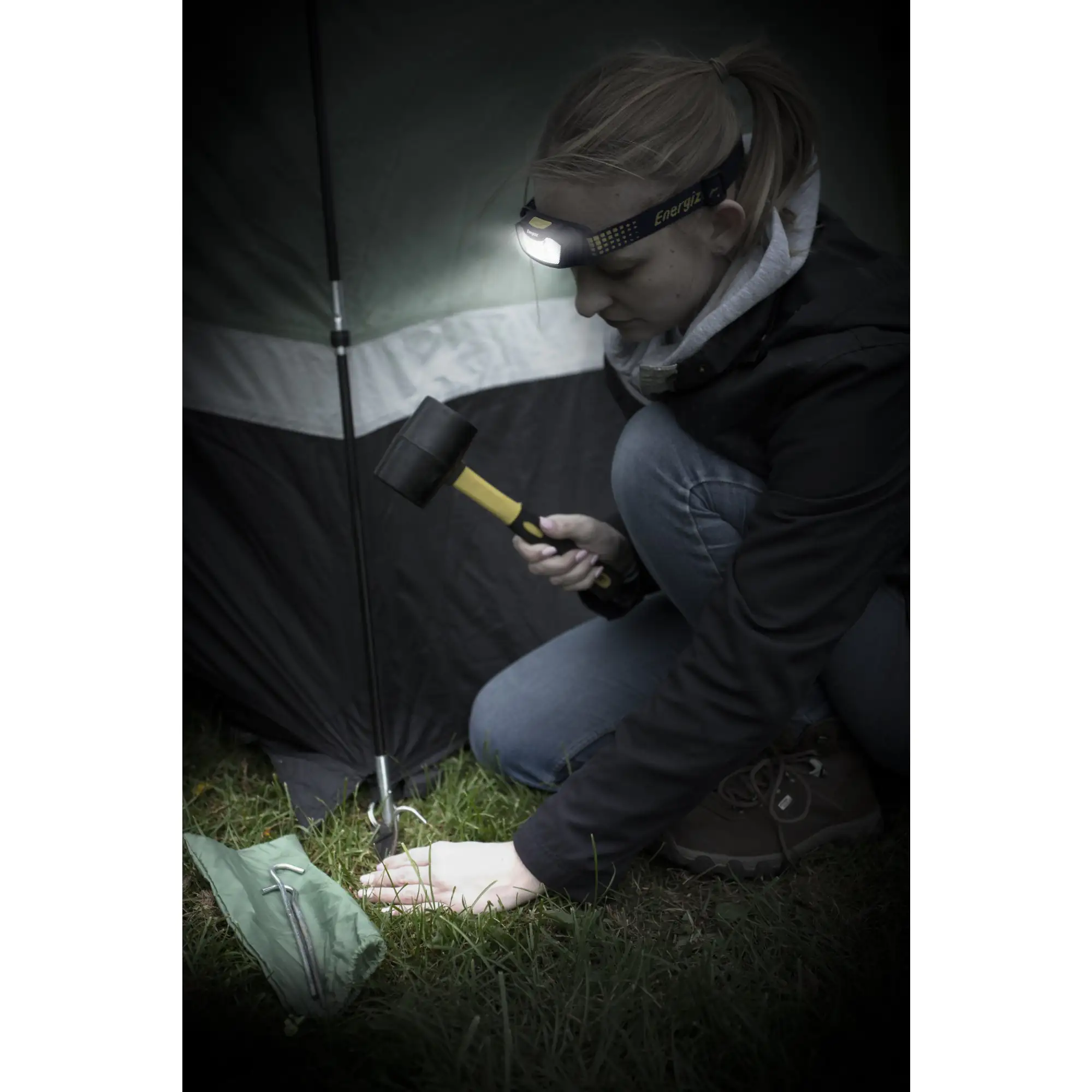 Energizer Compact Sport Headlamp Kopflampe, 40 m Reichweite