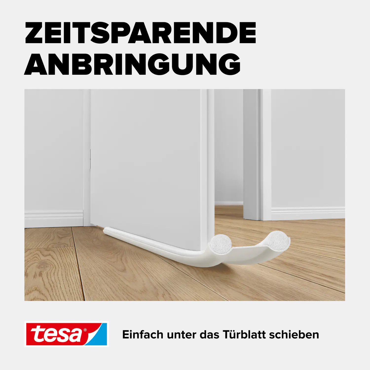 Tesa Insulation Türbodendoppeldichtung weiß, 95 cm x 25 mm