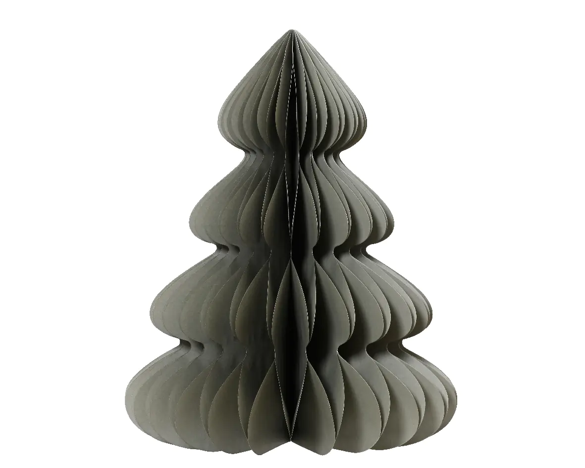 Dekobaum aus Papier grau 48 x 60 cm