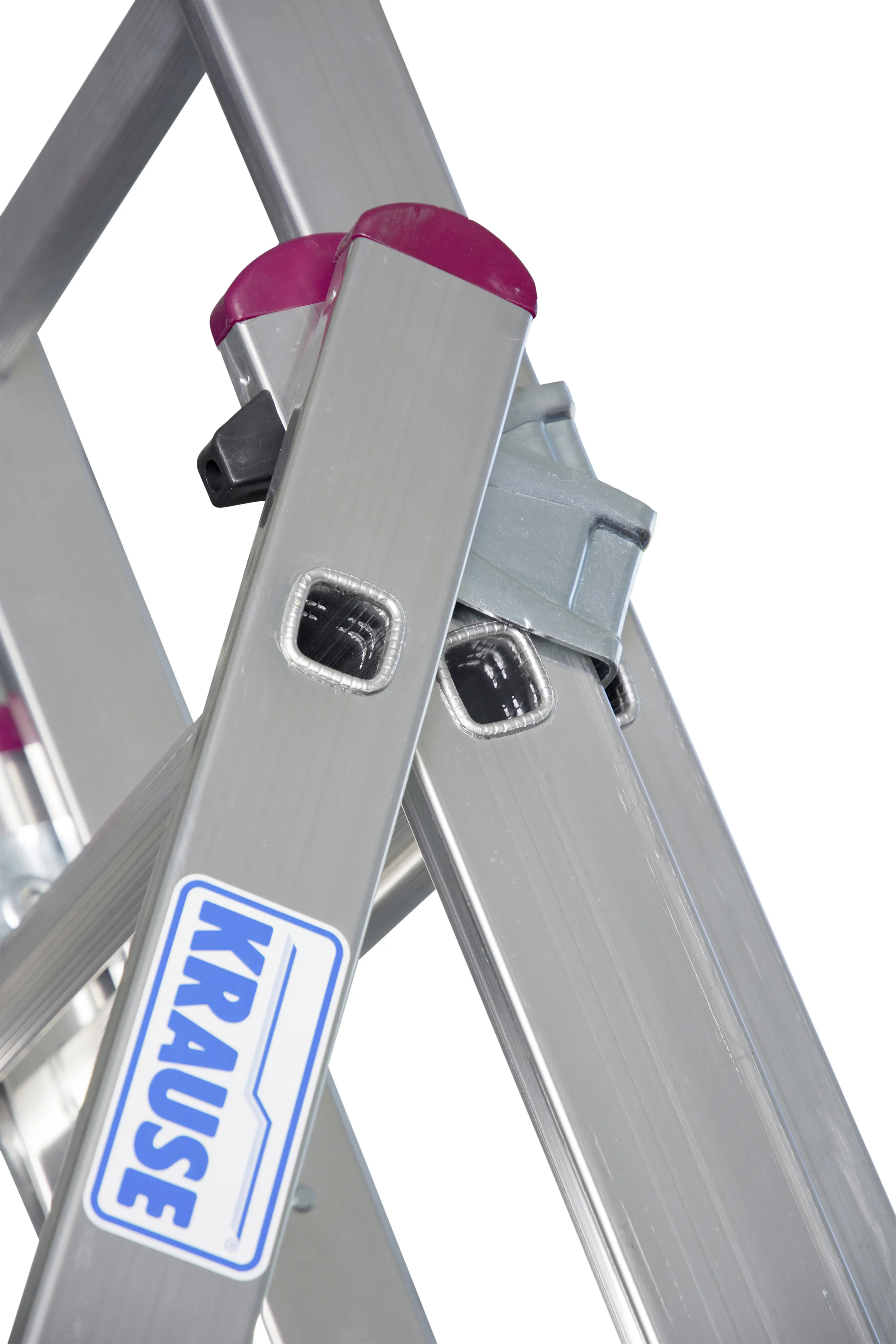 Krause Aluminium-Vielzweckleiter CORDA mit Treppenfunktion 7 m