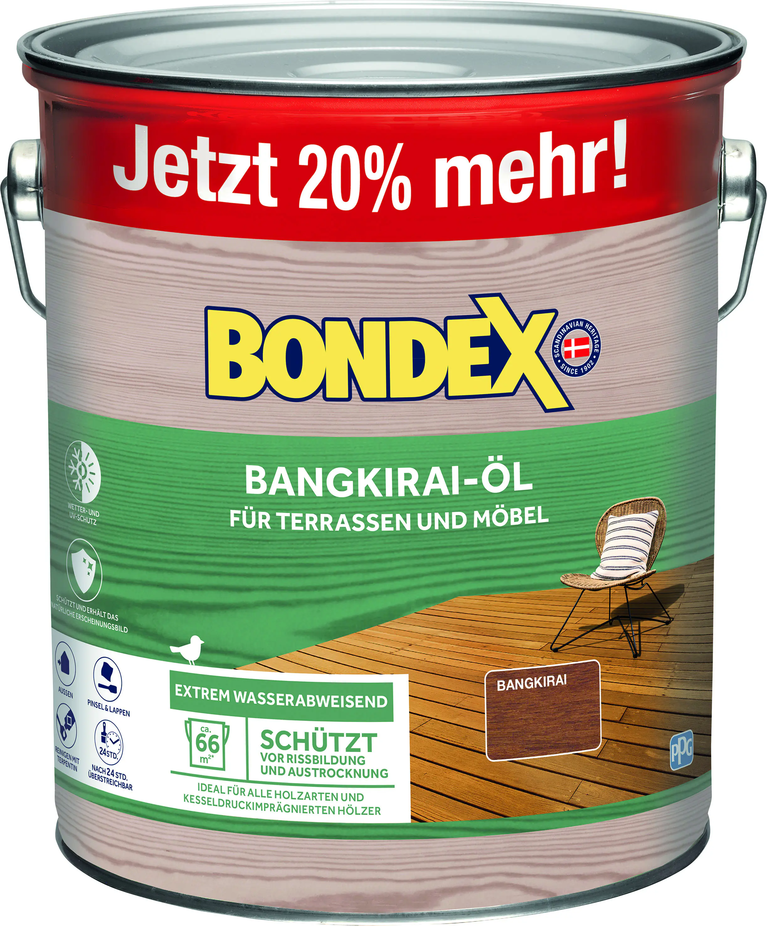 Bondex Bangkirai Öl 3 L