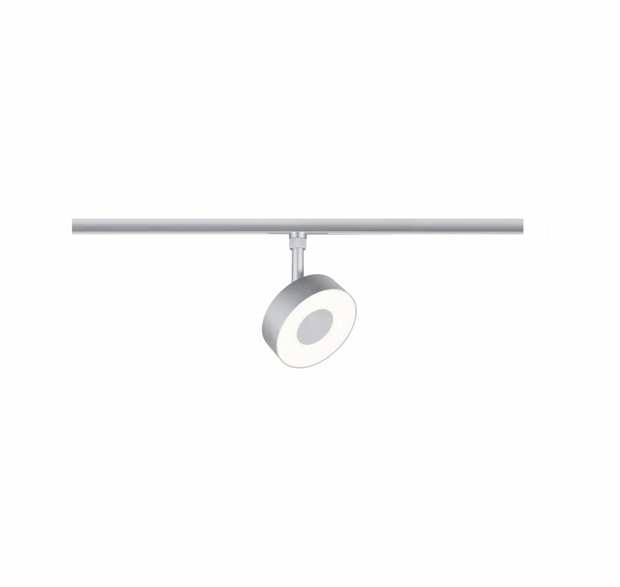 Paulmann URail LED-Deckenleuchte 1er Spot Circle Ø 10 x 13,5 cm warmweiß-neutralweiß chrom matt