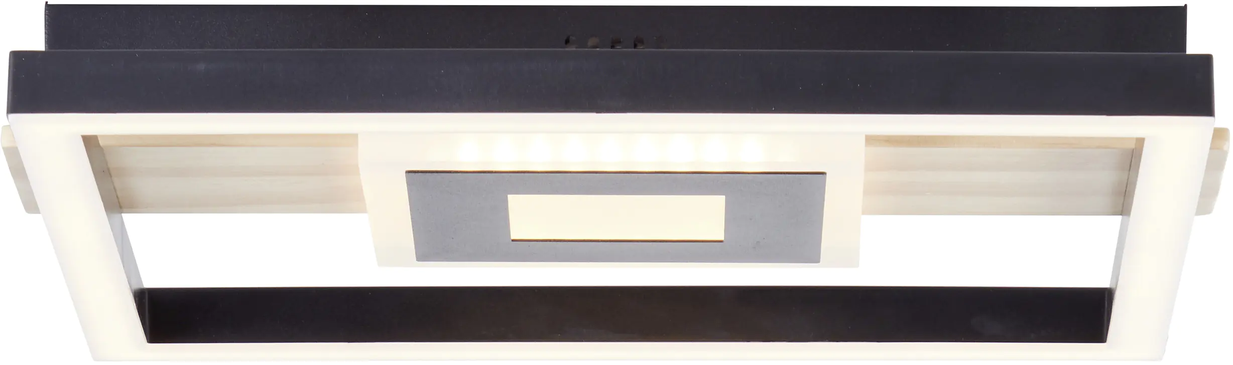 Brilliant Leuchten LED Deckenleuchte Baldo 24W, warmweiß, holz