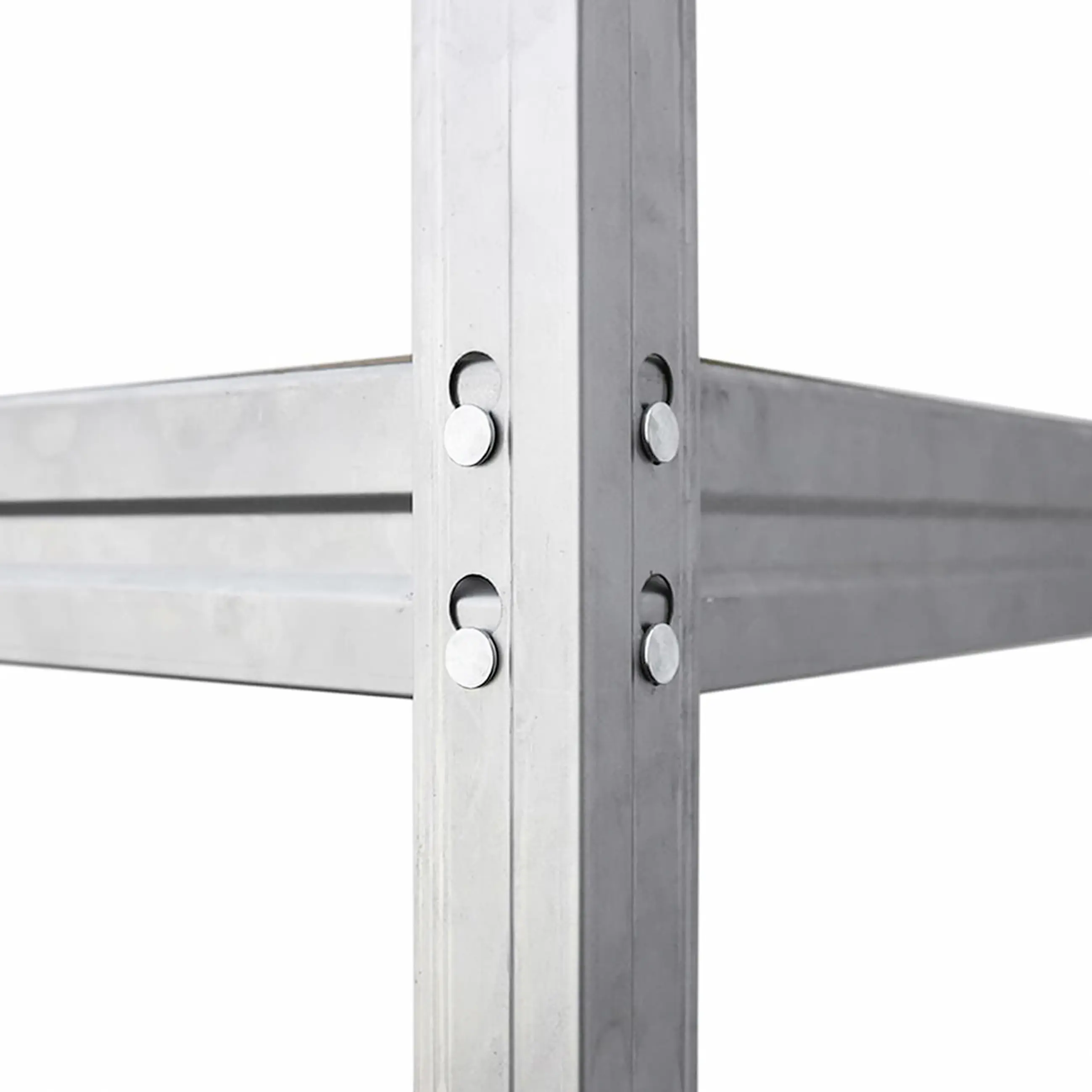 Ar Shelving Schwerlastregal Bullrack Rivet verzinkt 200 x 180 cm 4 Böden 2400 kg