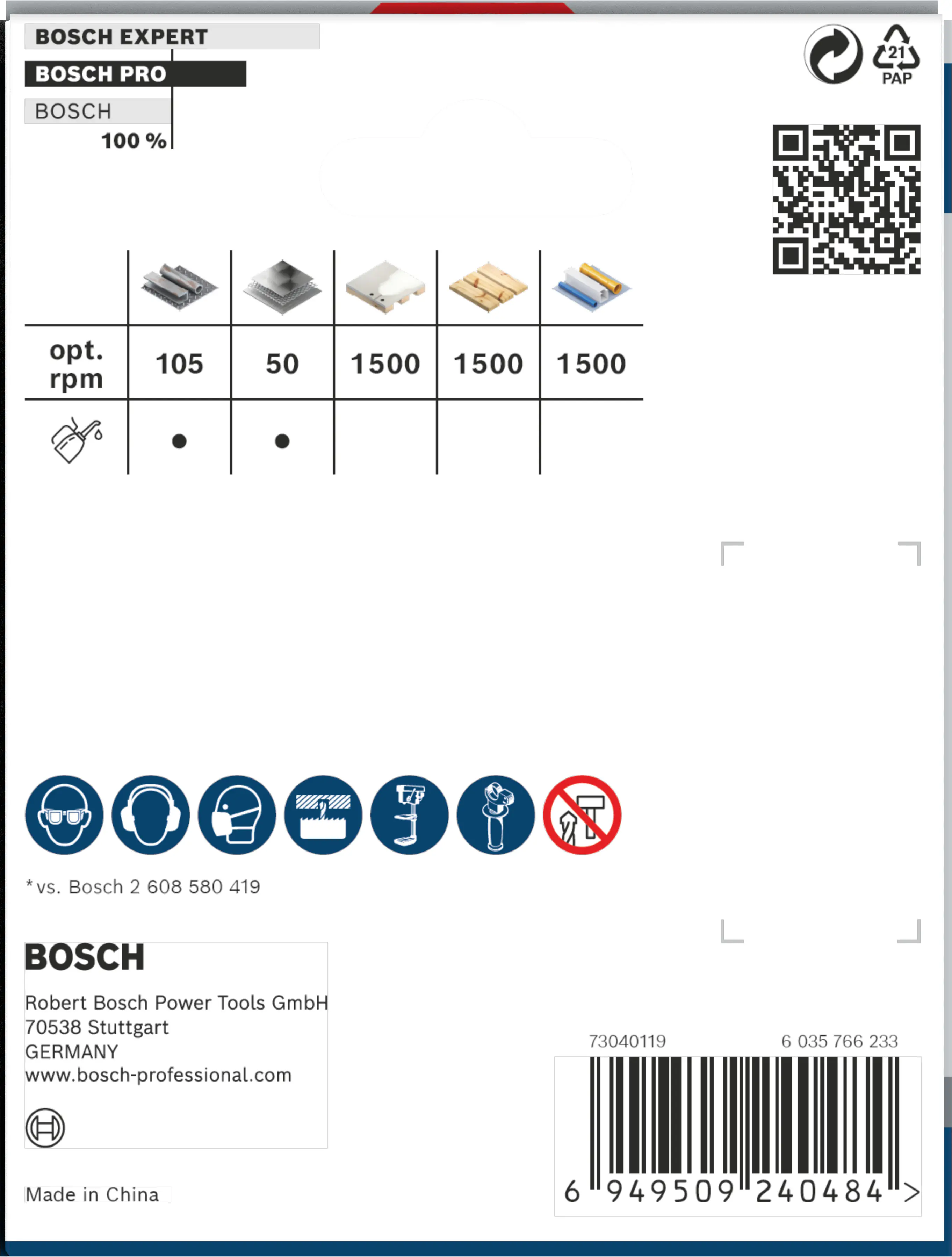 Bosch PRO Multi Material PC Plus Lochsäge 83 mm
