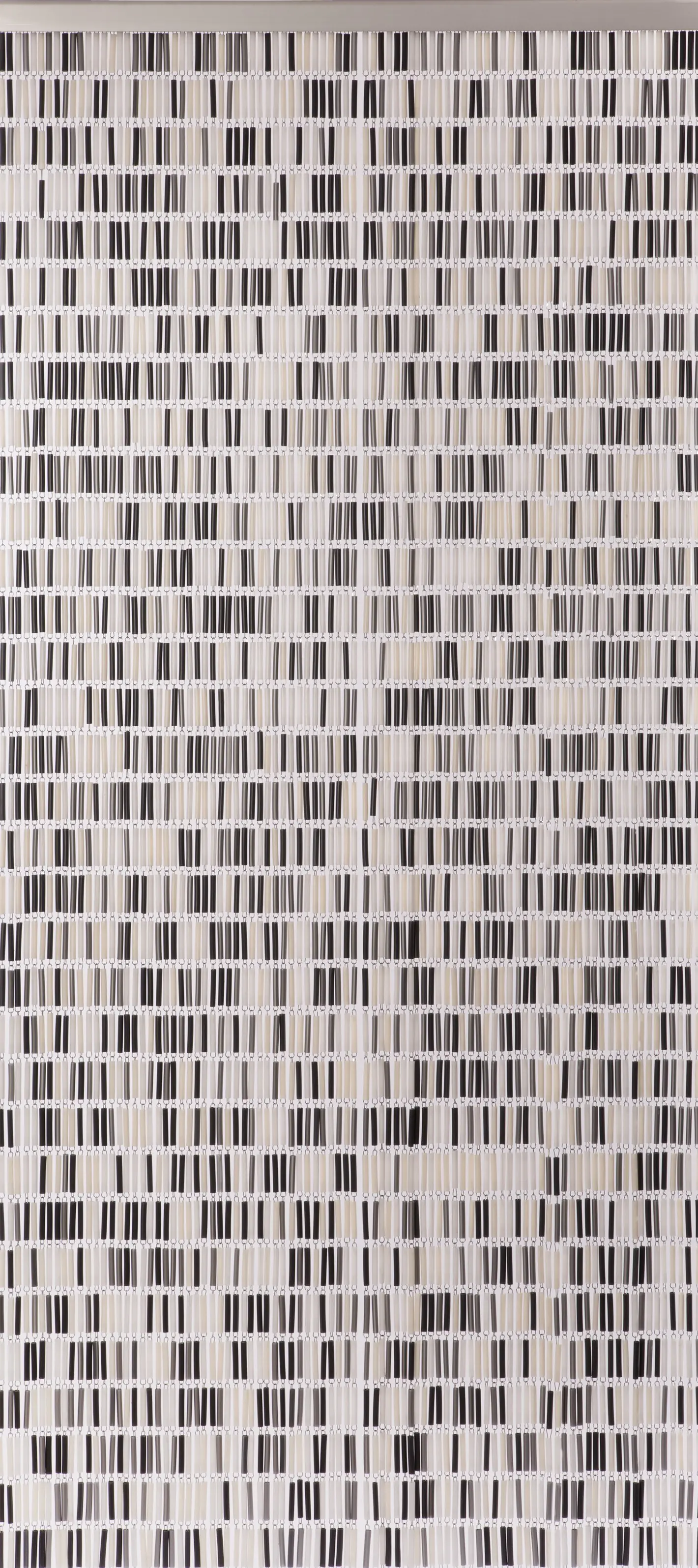 Conacord Türvorhang Tube schwarz-grau-beige 90 x 200 cm