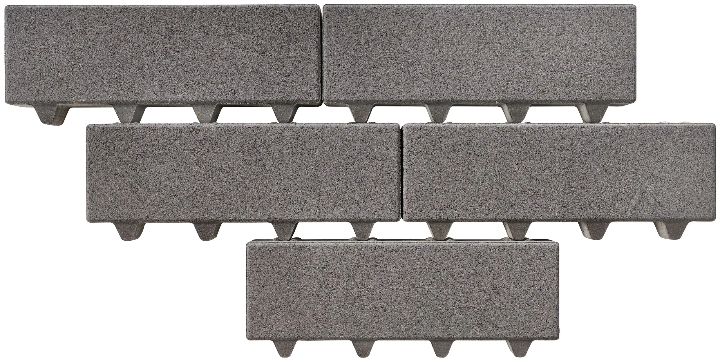 Kann Ökopflaster Cascada-Aqua 40 x 15 x 8 cm anthrazit