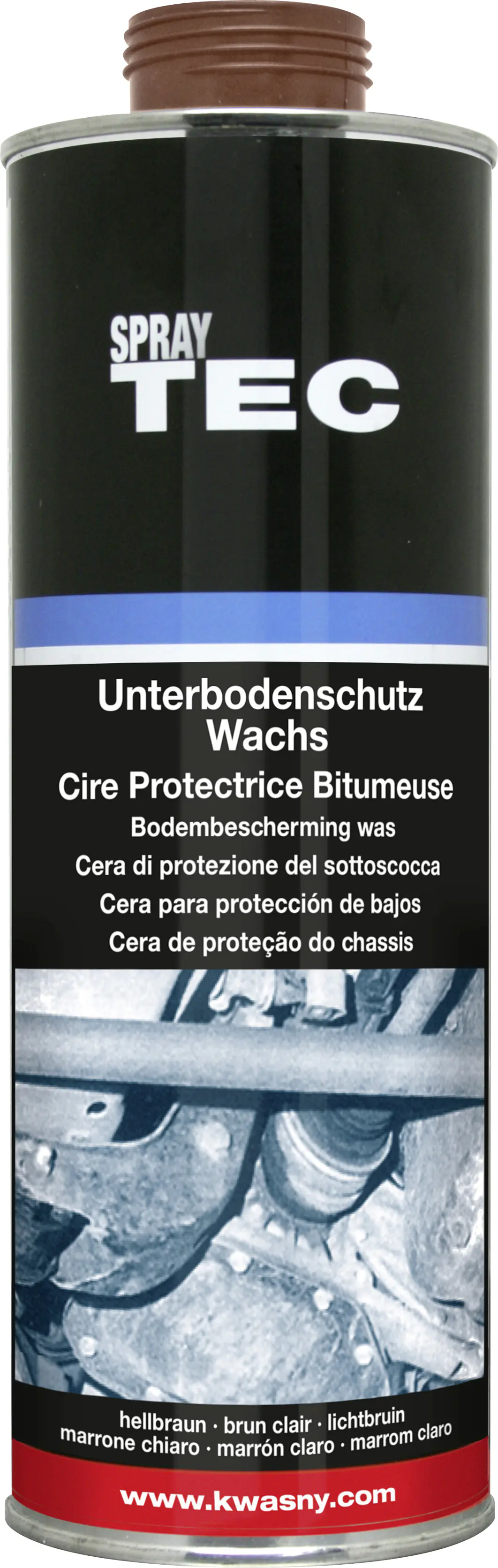 SprayTEC Unterbodenschutz Wachs hellbraun 1L