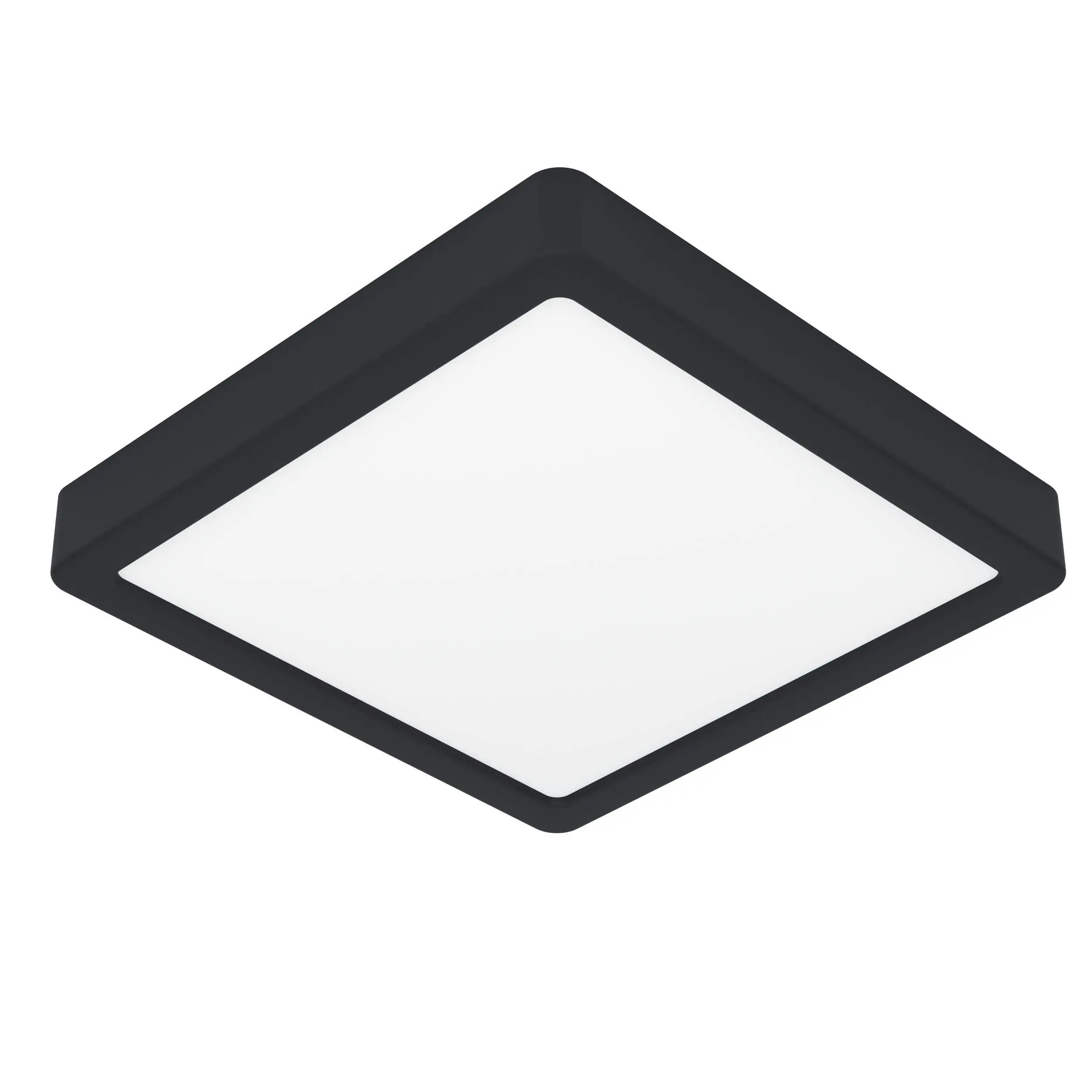 Eglo LED Deckenleuchte Fueva-6-Z schwarz 22 x 22 cm RGB dimmbar