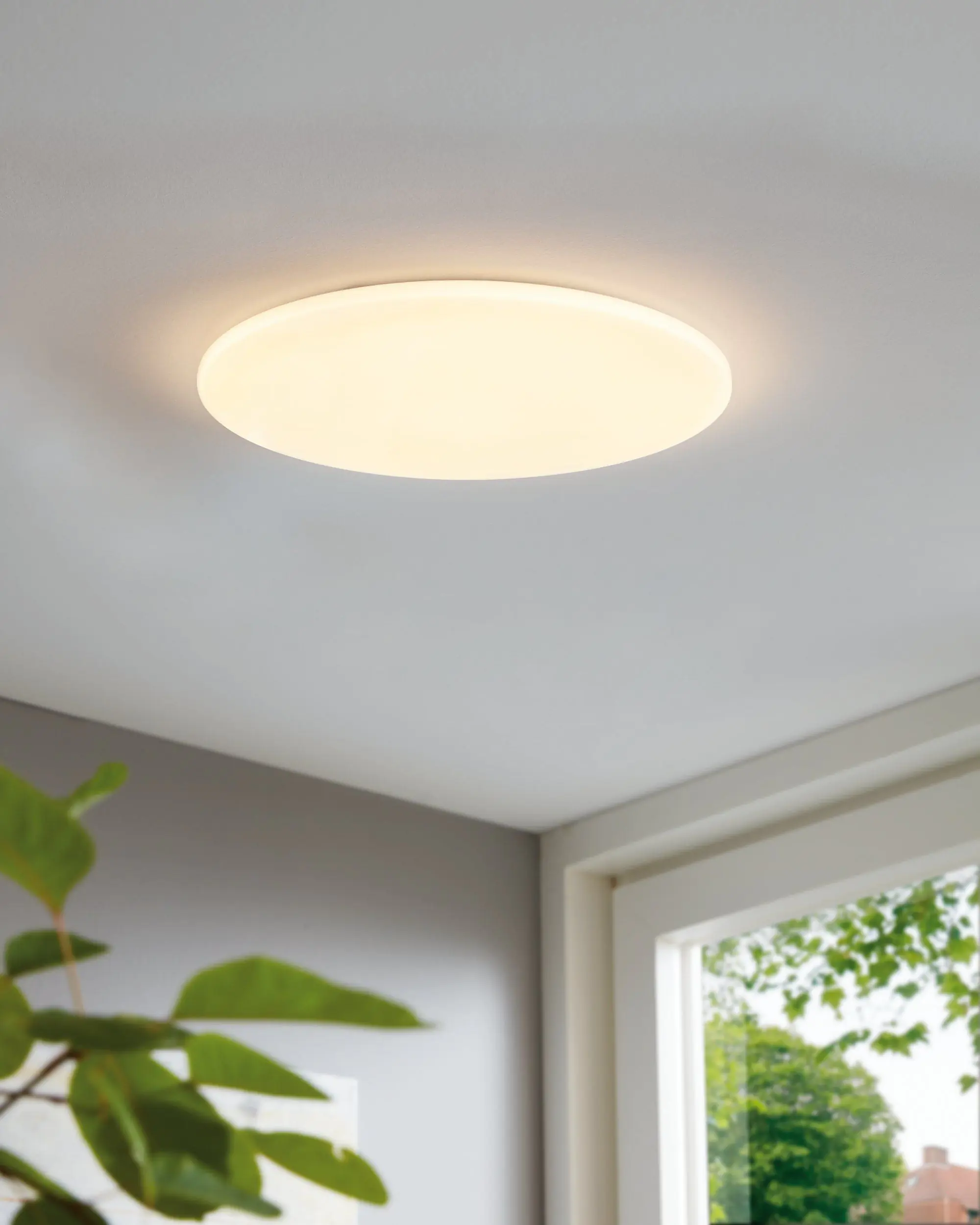 Eglo LED Deckenleuchte Pogliola-E weiß Ø 31 cm 