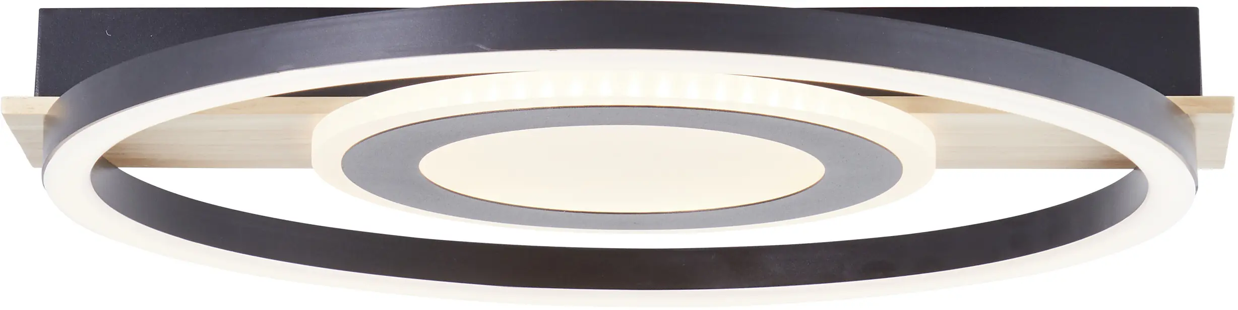 Brilliant Leuchten LED Deckenleuchte Maureen 22W, warmweiß, holz