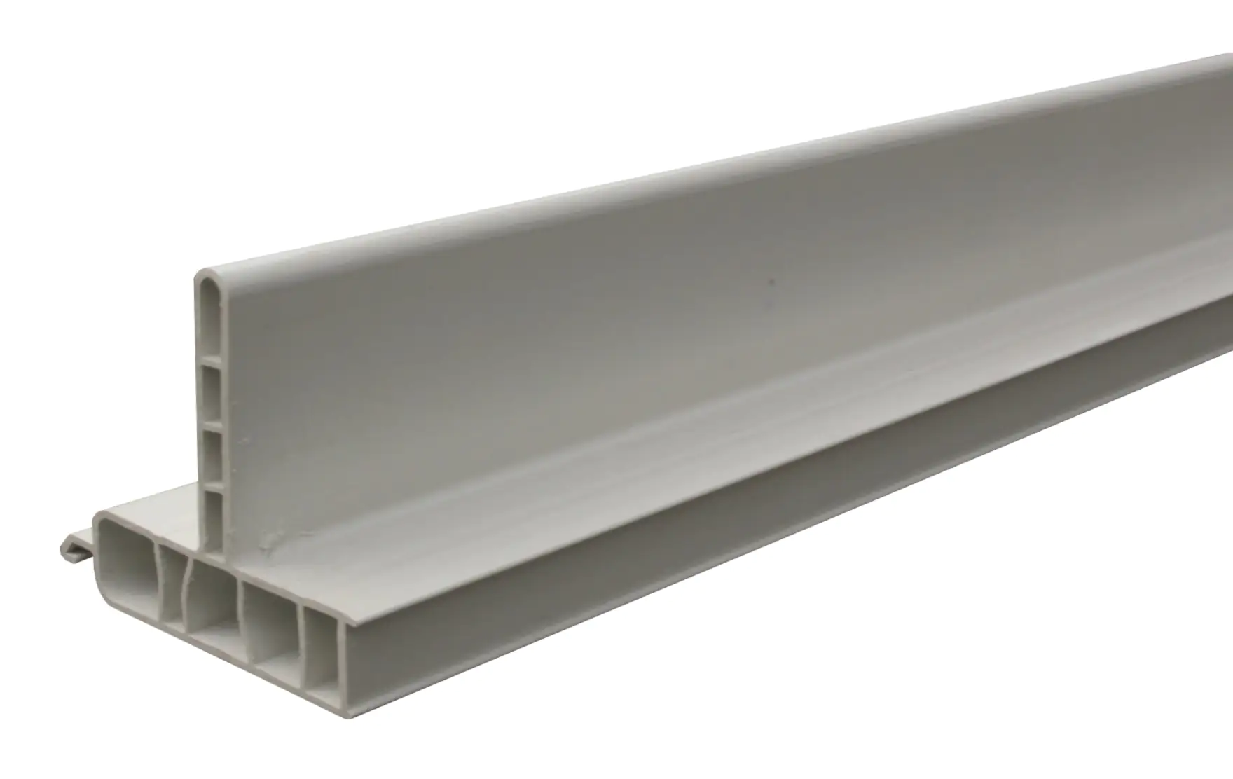Schellenberg PVC-Winkelendleiste Maxi grau 1,50 m