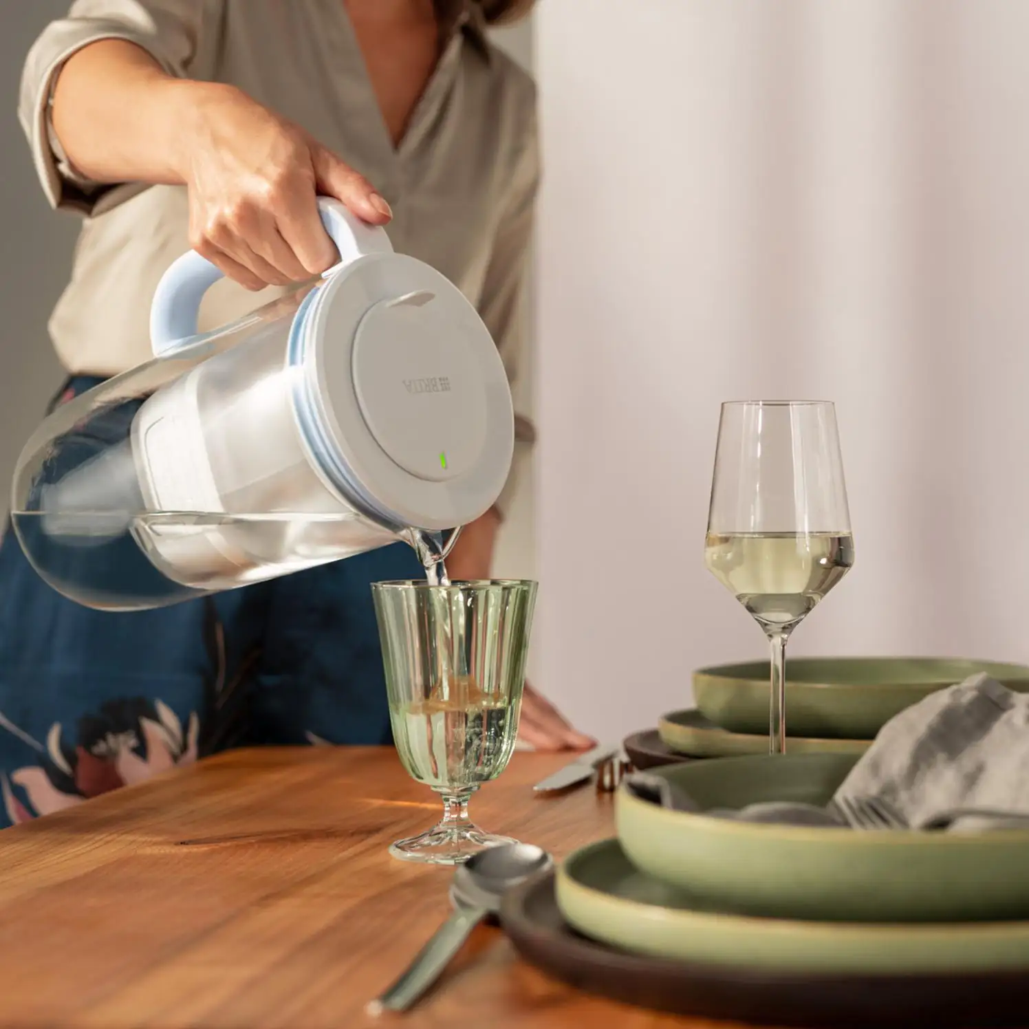 Brita Wasserfilter-Glaskanne ONE 2,5 l Füllmenge