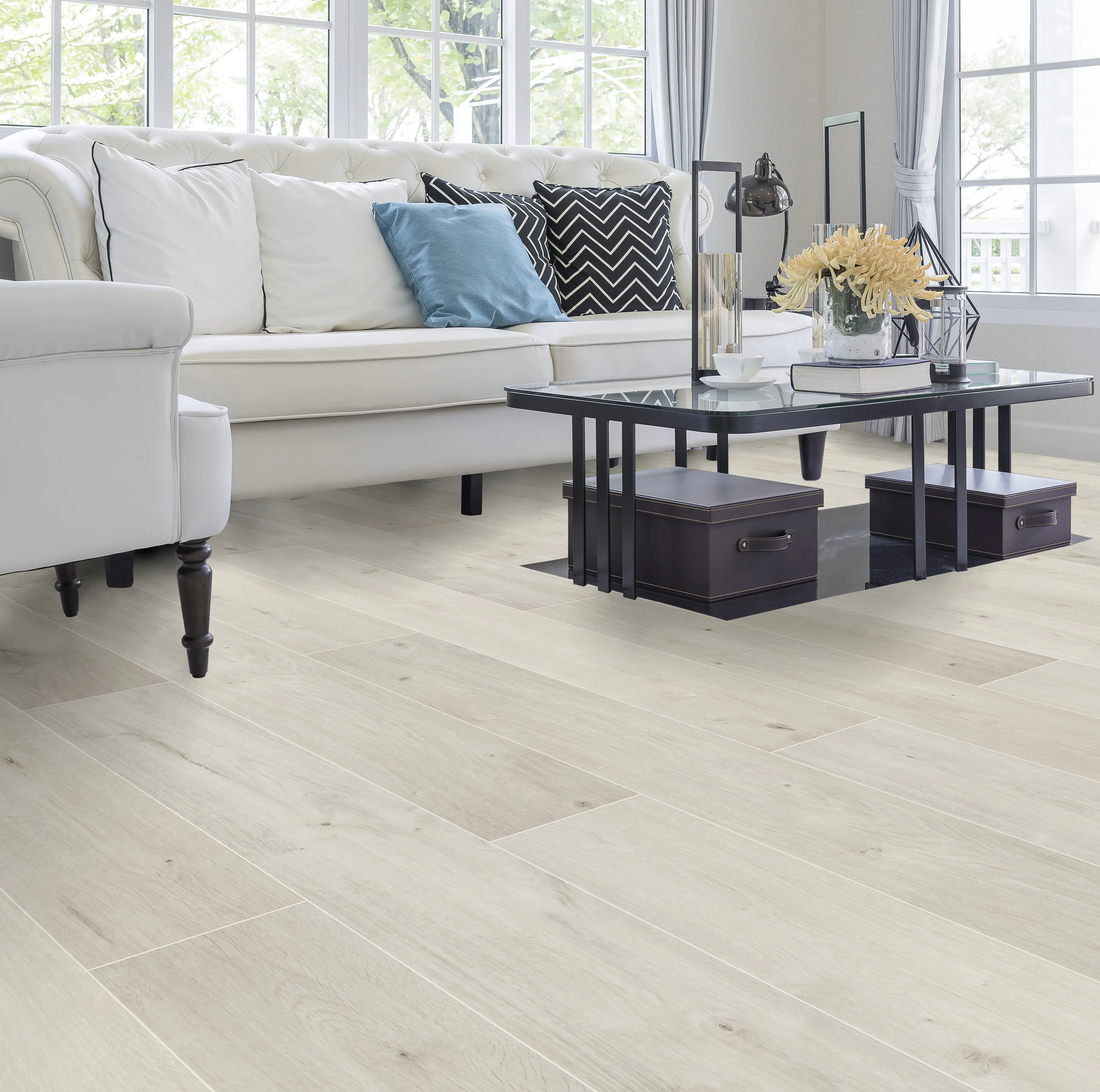 Classen Laminat Megaloc Aquaprotect Oak light grey mix