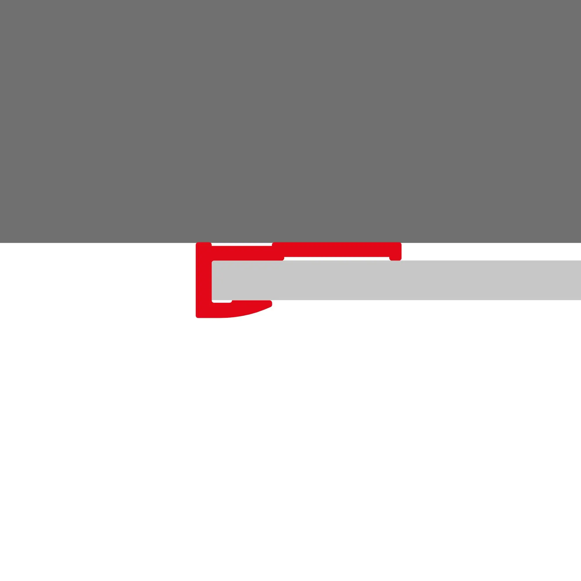 Schulte Endprofil für Duschrückwände DecoDesign 255 cm chrom
