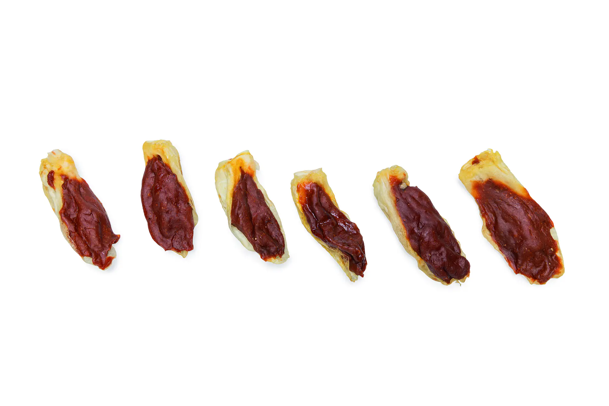 Beeztees Hundesnack Adult Kaninchenohren 250 g gefüllt mit Ente 