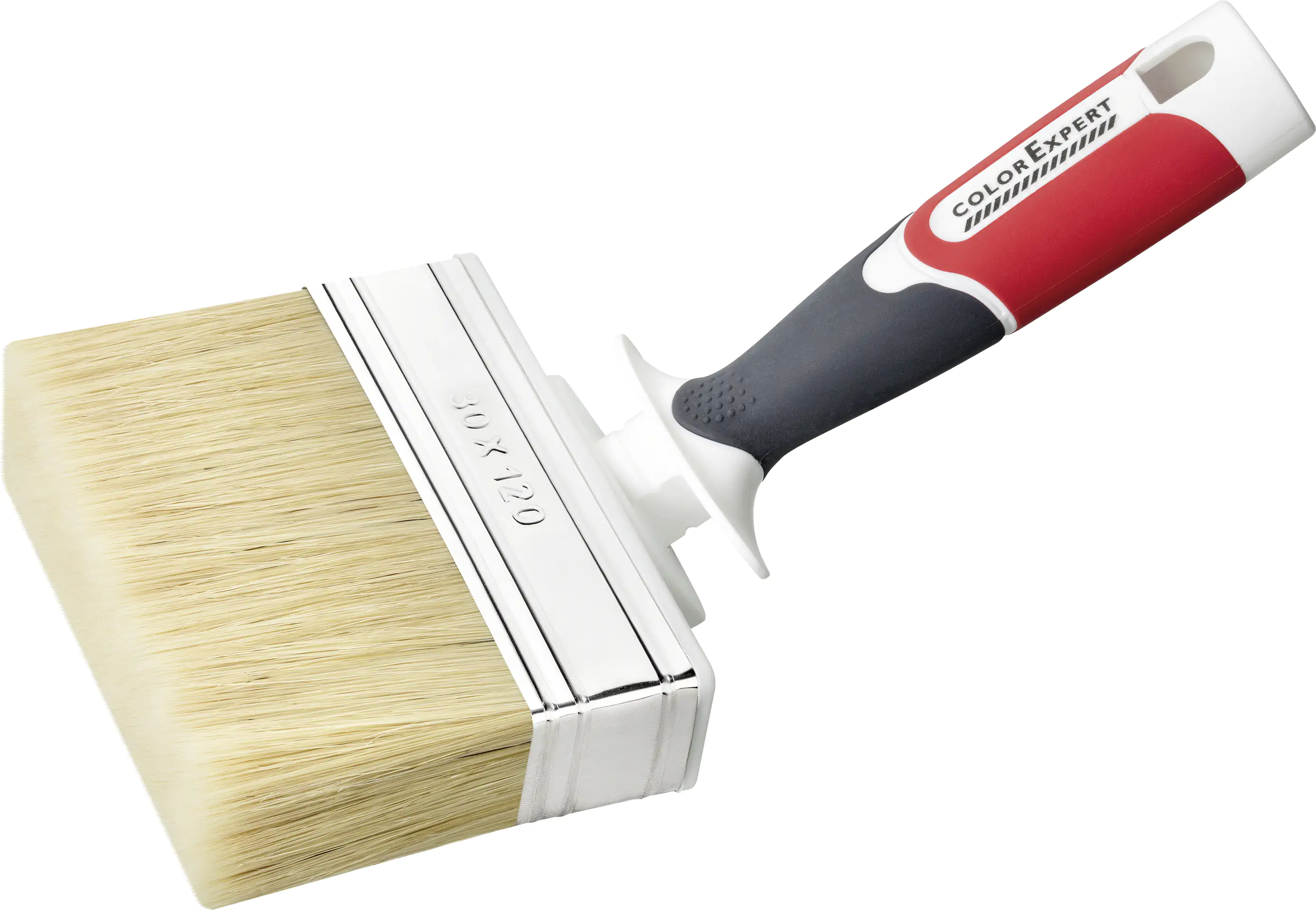 Color Expert Flächenstreicher 30 x 120 mm helle Borste, 3K Griff abgewinkelt