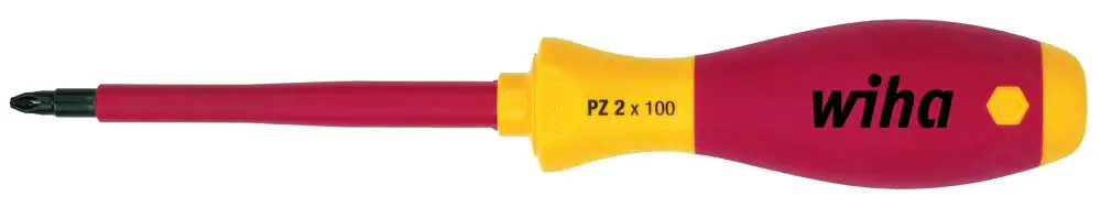 Wiha Schraubendreher Electric Phillips VDE 1 x 80 mm Chrom-Vanadium-Stahl
