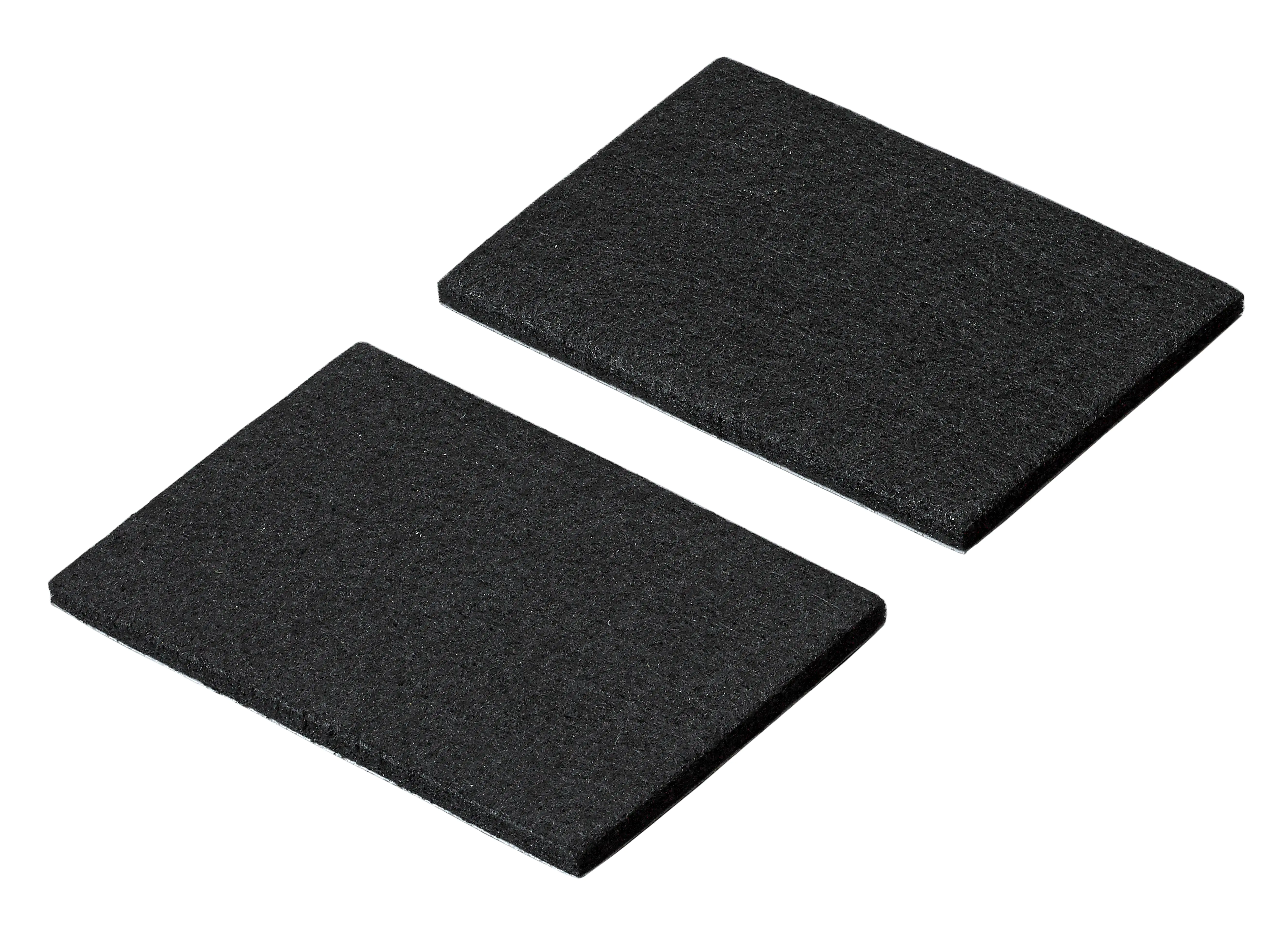 Hettich Filzzuschnitt schwarz 60 x 90 x 4.5 mm - 2 Stück