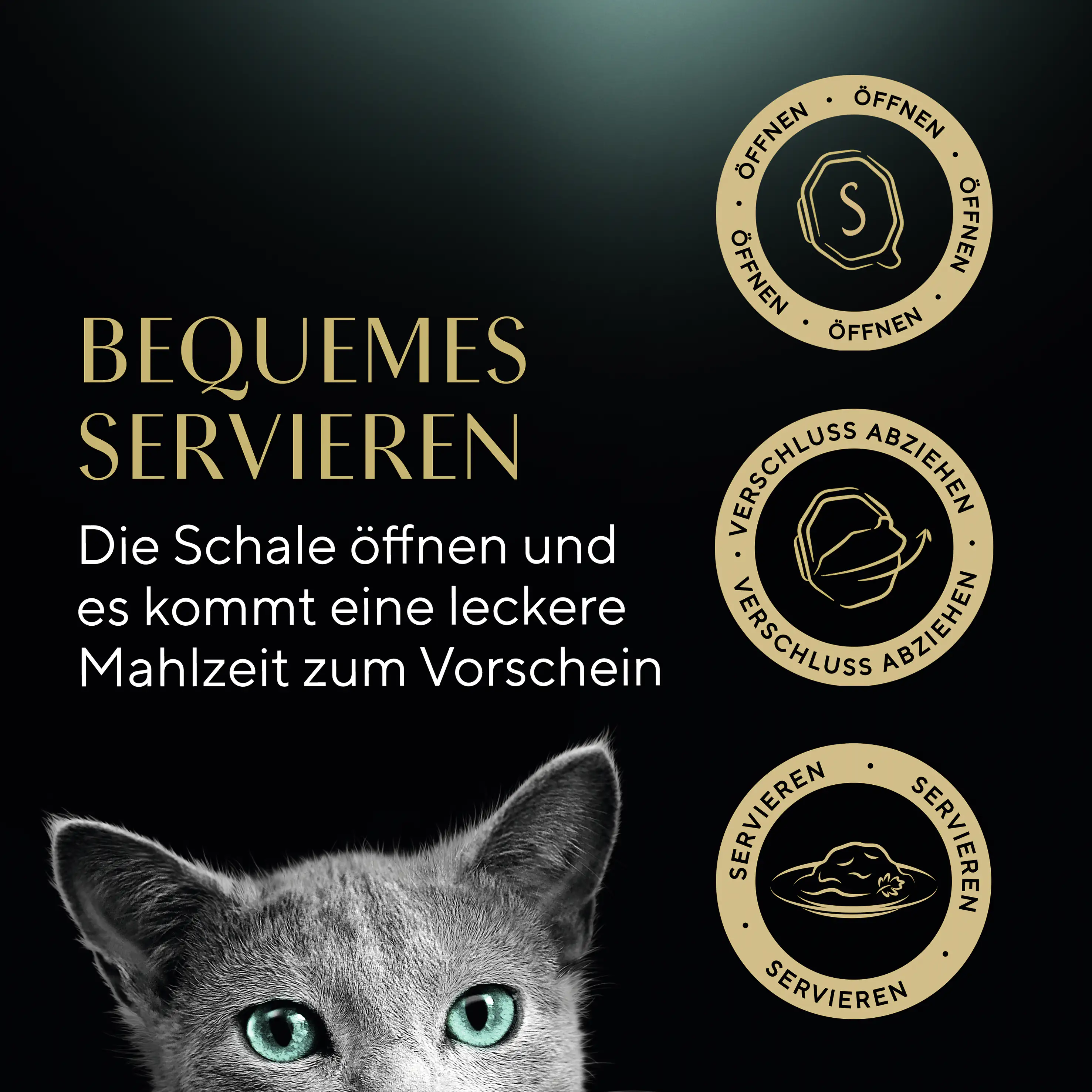 Sheba Finesse Katzennassfutter Adult 85 g Feine Pastete mit Lachs