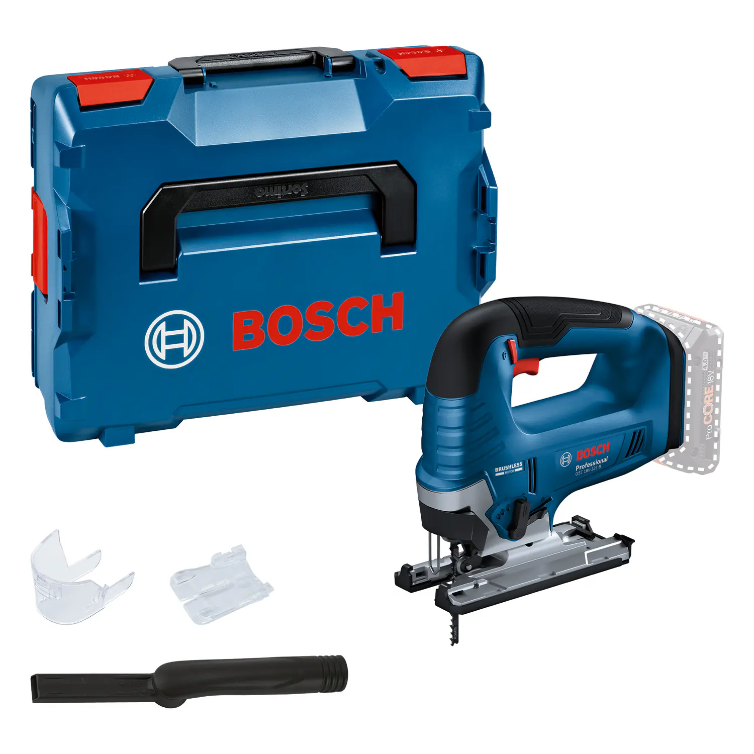 Bosch Professional Akku-Stichsäge GST 18V-125 B Solo