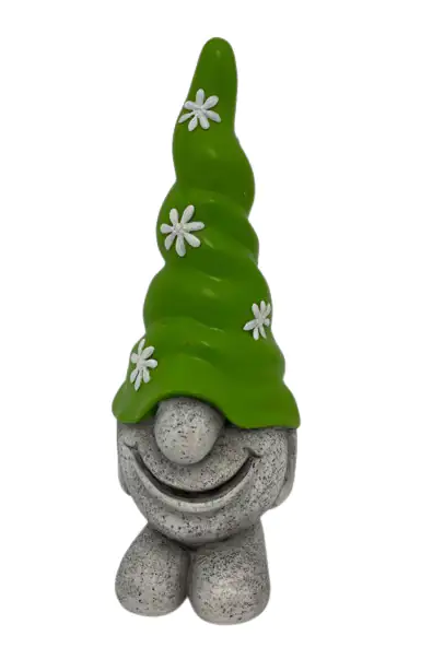 Dekofigur Wichtel stehend grün 35 x 16 x 17 cm