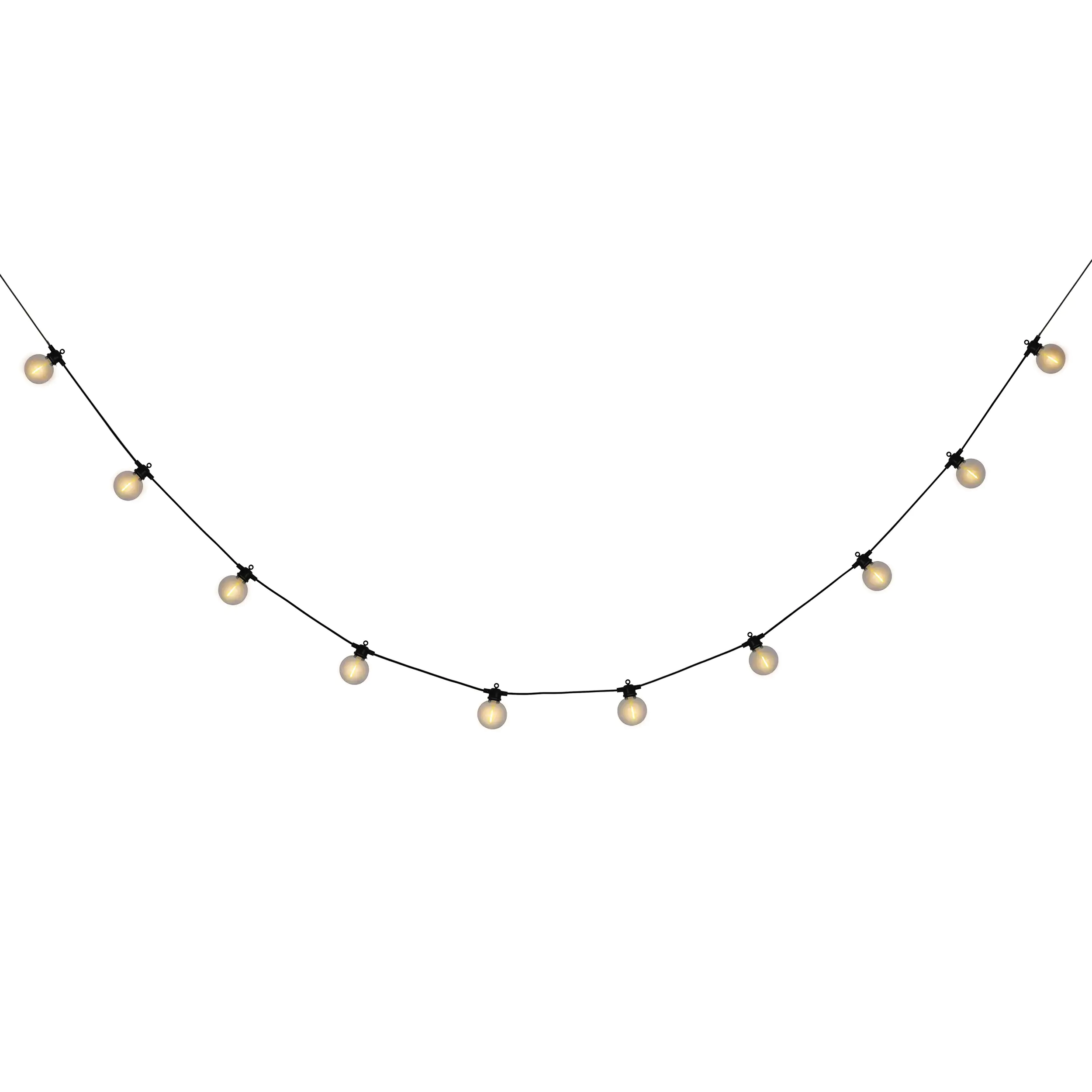Light & More 10er LED Solar-Lichterkette 10 m mehrfarbig/neon