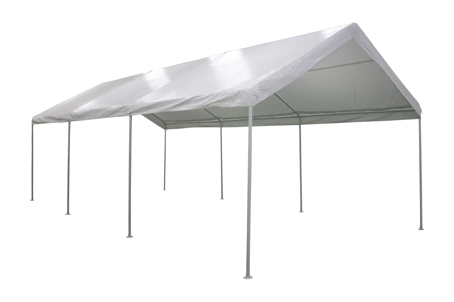 TrendLine Ersatzdach Großraumzelt 400 x 1000 cm grün-weiß