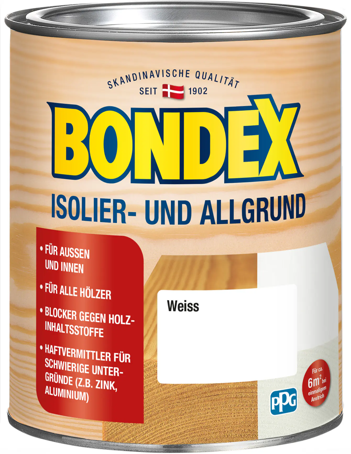 Bondex Isolier- und Allgrund 750 ml weiß