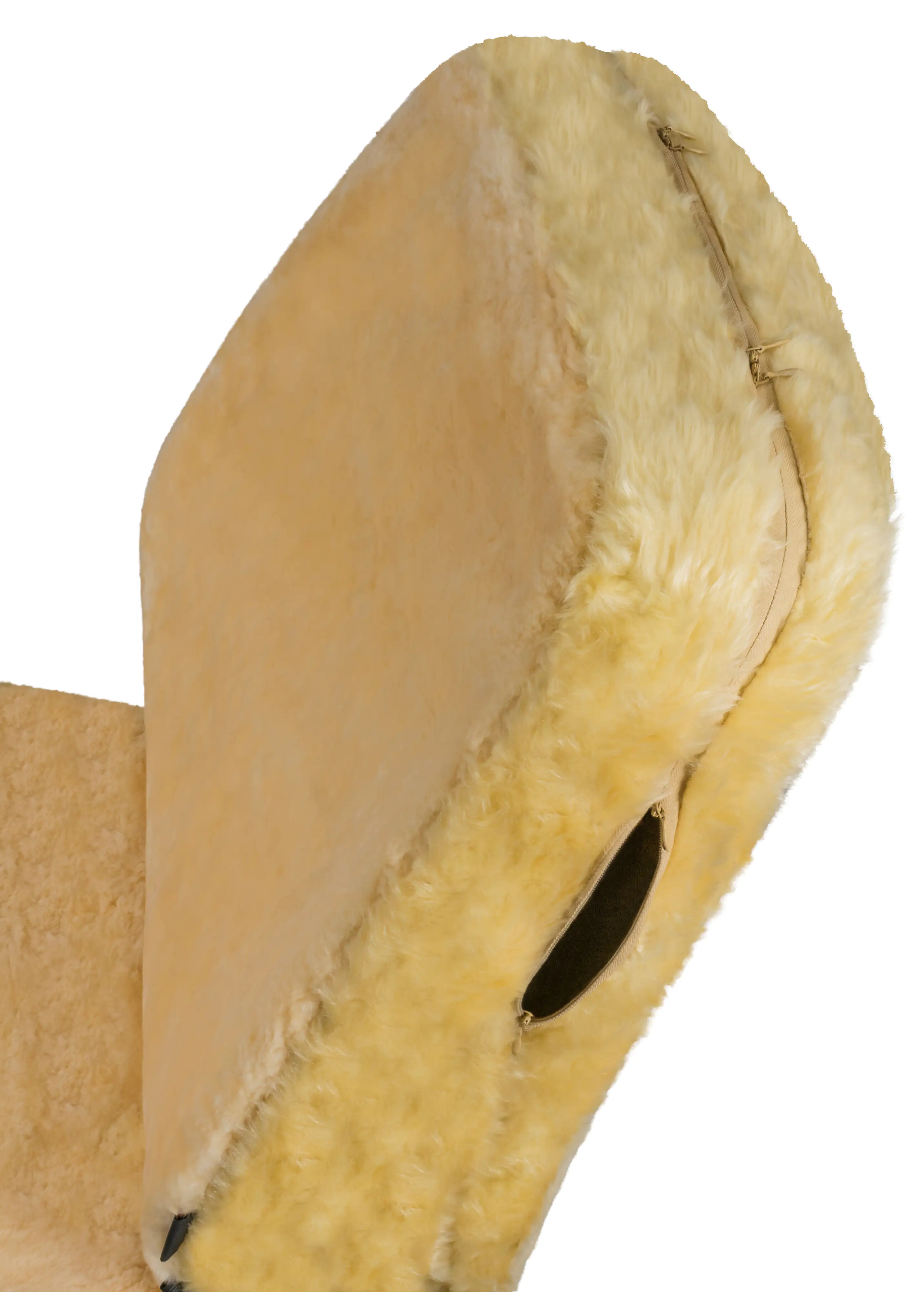 Walser Autositzbezug Lammfell Monette beige mit ZIPP IT System 1-teilig