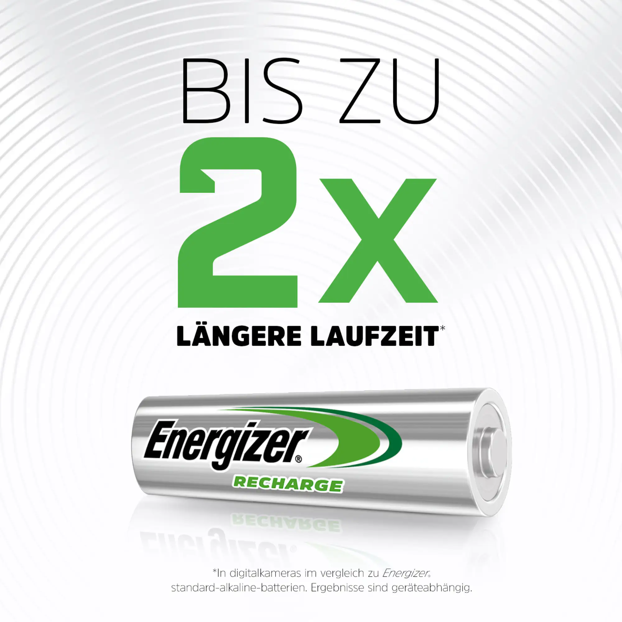 Energizer NiMH Akku Universal Mignon AA 1.300 mAh 4er Pack