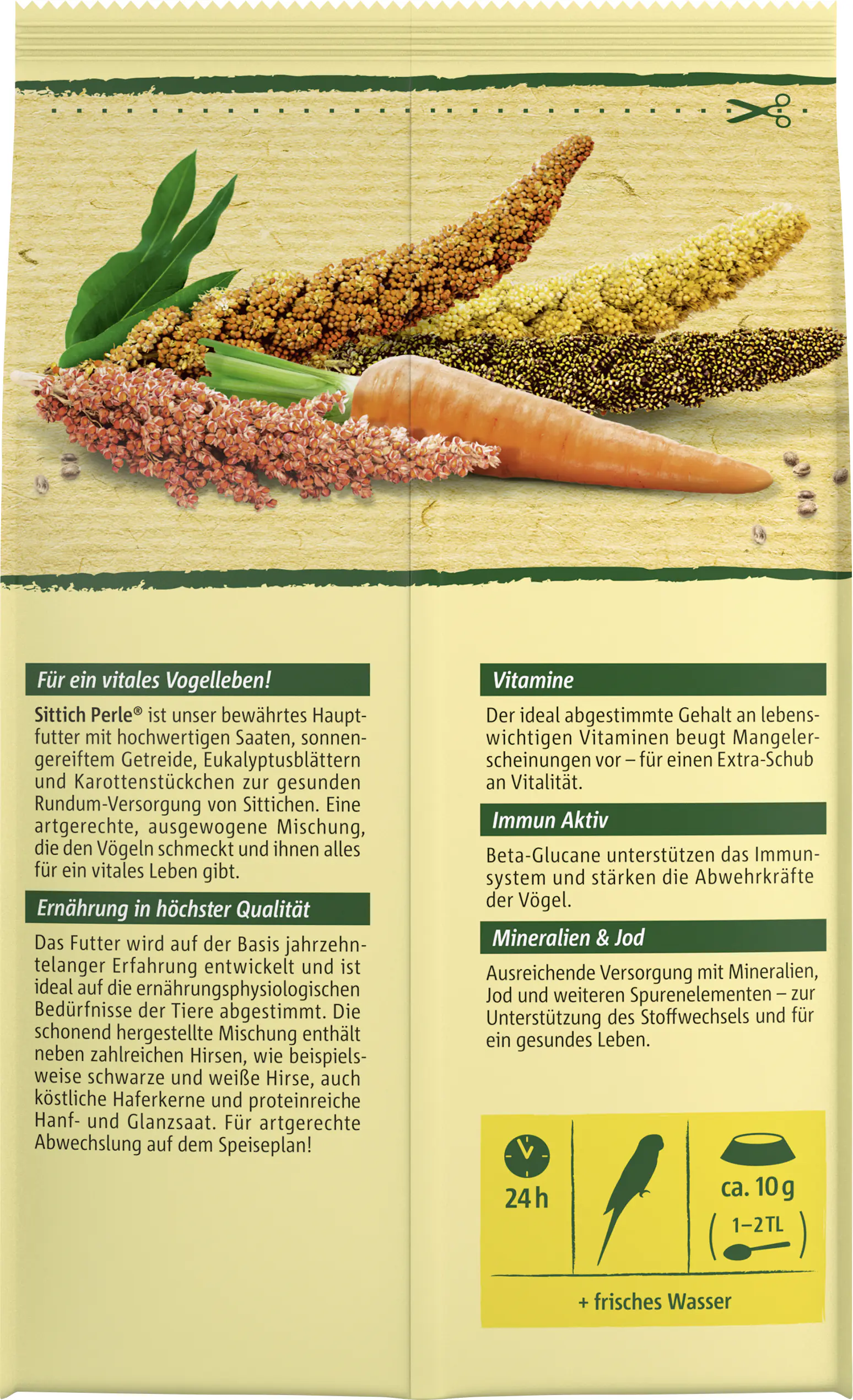 Vitakraft Vogelfutter Perle 500 g