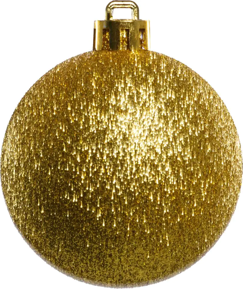 TrendLine Weihnachtskugeln bruchfest, langlebig Ø 6, 8 10 cm gold 26 Stück