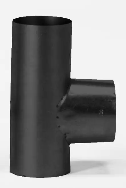FireFix Ofenrohr Kapselknie Ø 120 mm, gebläut