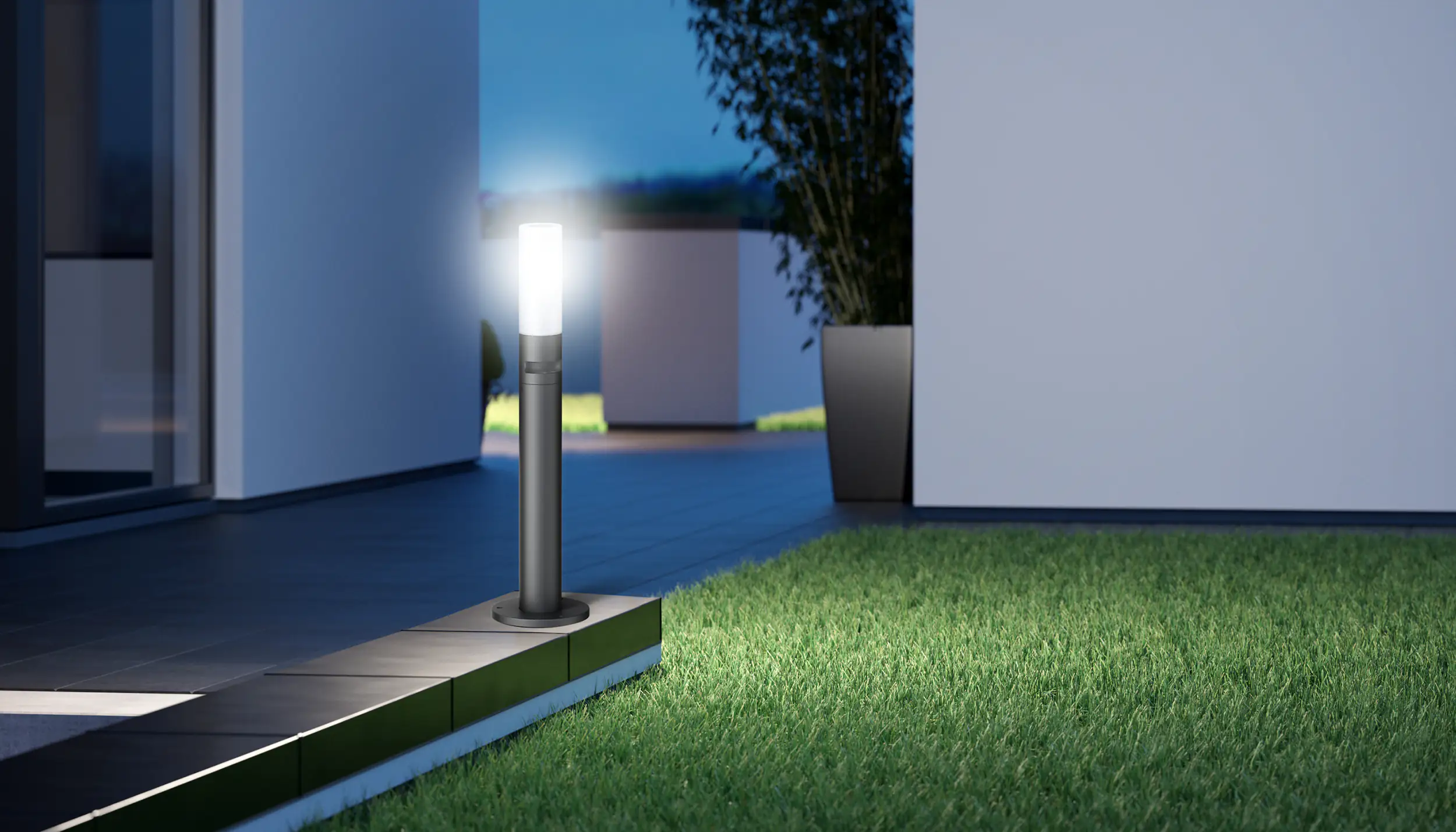 Steinel LED Wegeleuchte GL 65 S mit Bewegungsmelder