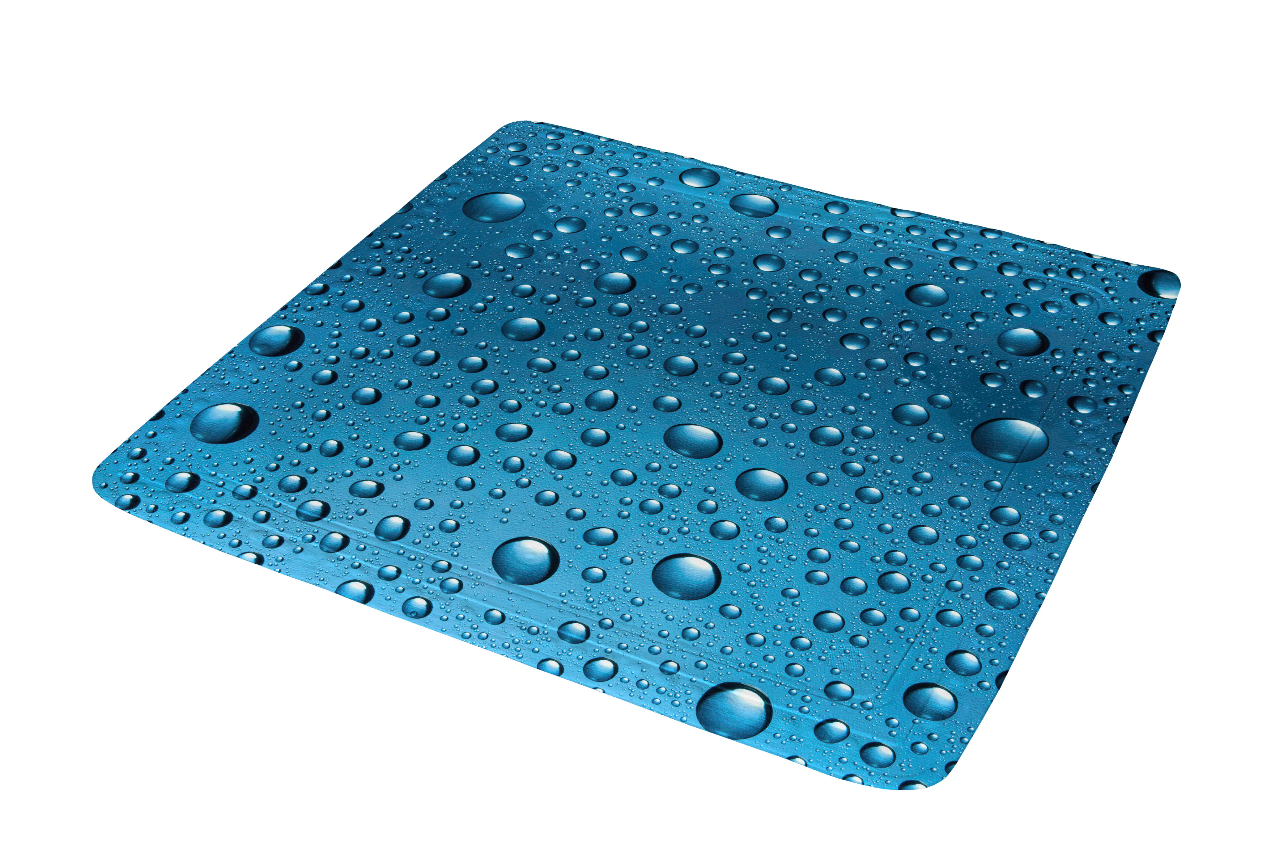 Kleine Wolke Duscheinlage Bubble 55 x 55 cm, marineblau