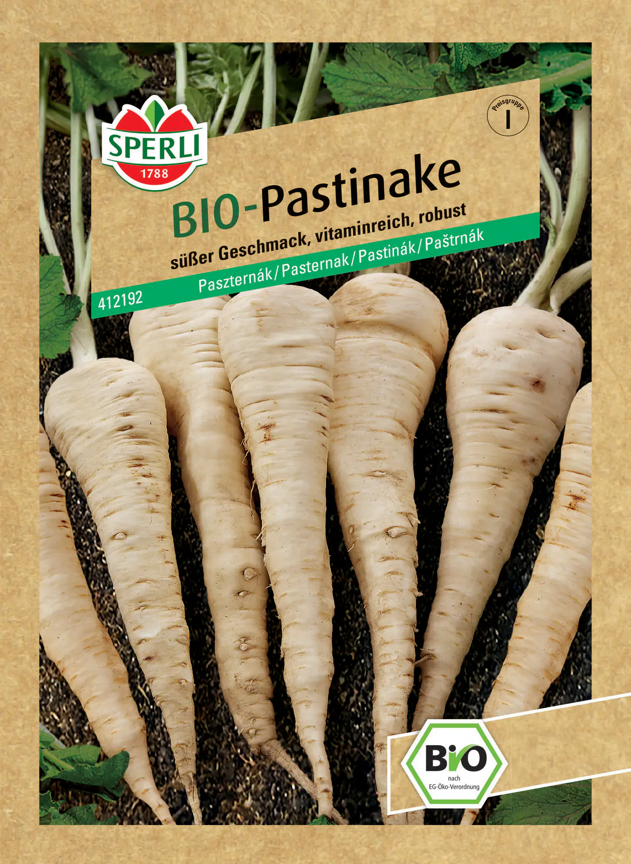 Sperli Bio Pastinake Tender and True