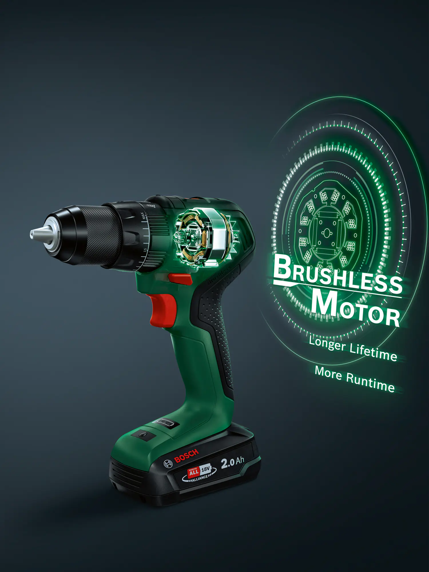 Bosch Akku-Schlagbohrmaschine UniversalImpact 18V-60 Solo