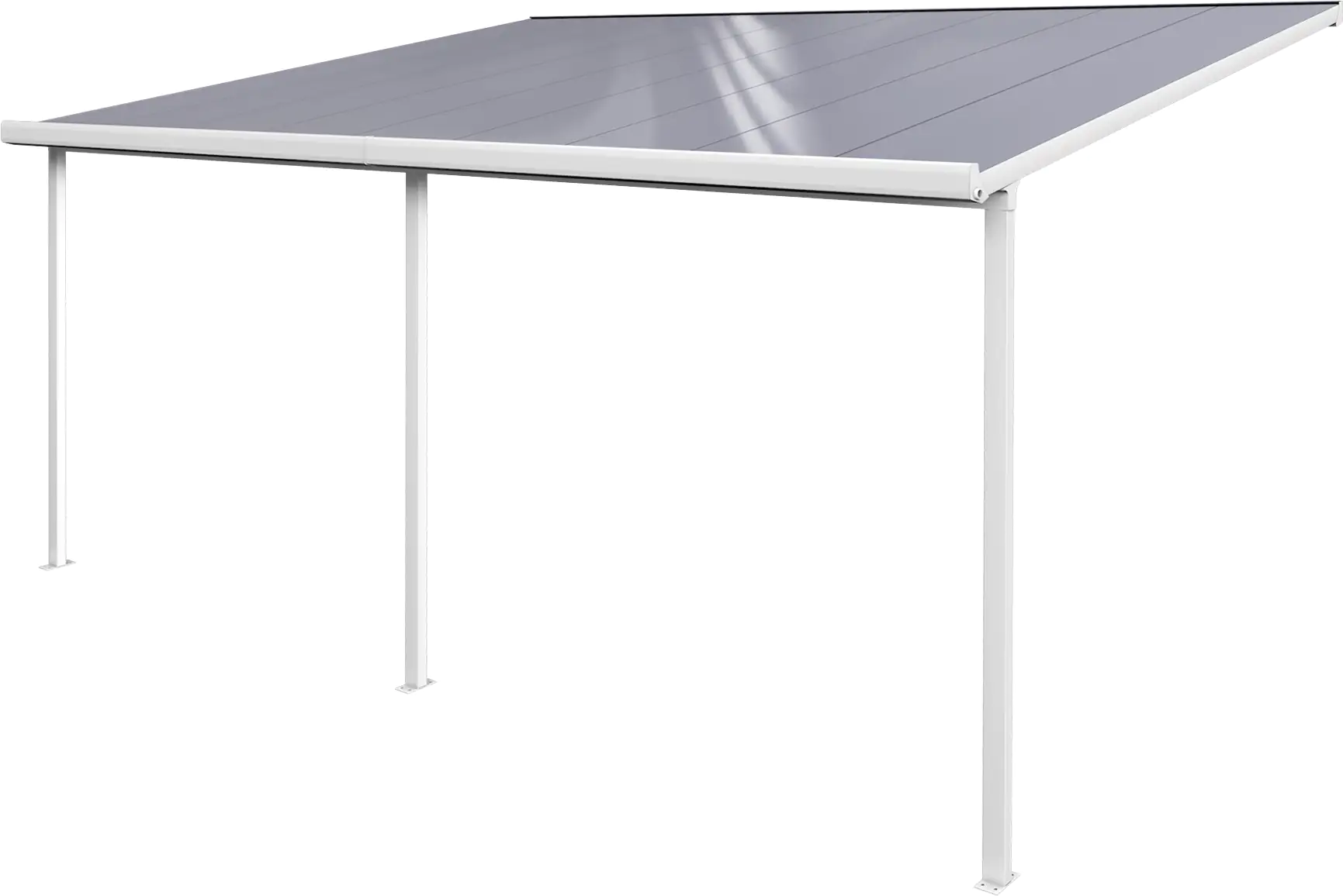 Gutta Terrassenüberdachung Basic 546x306cm weiß