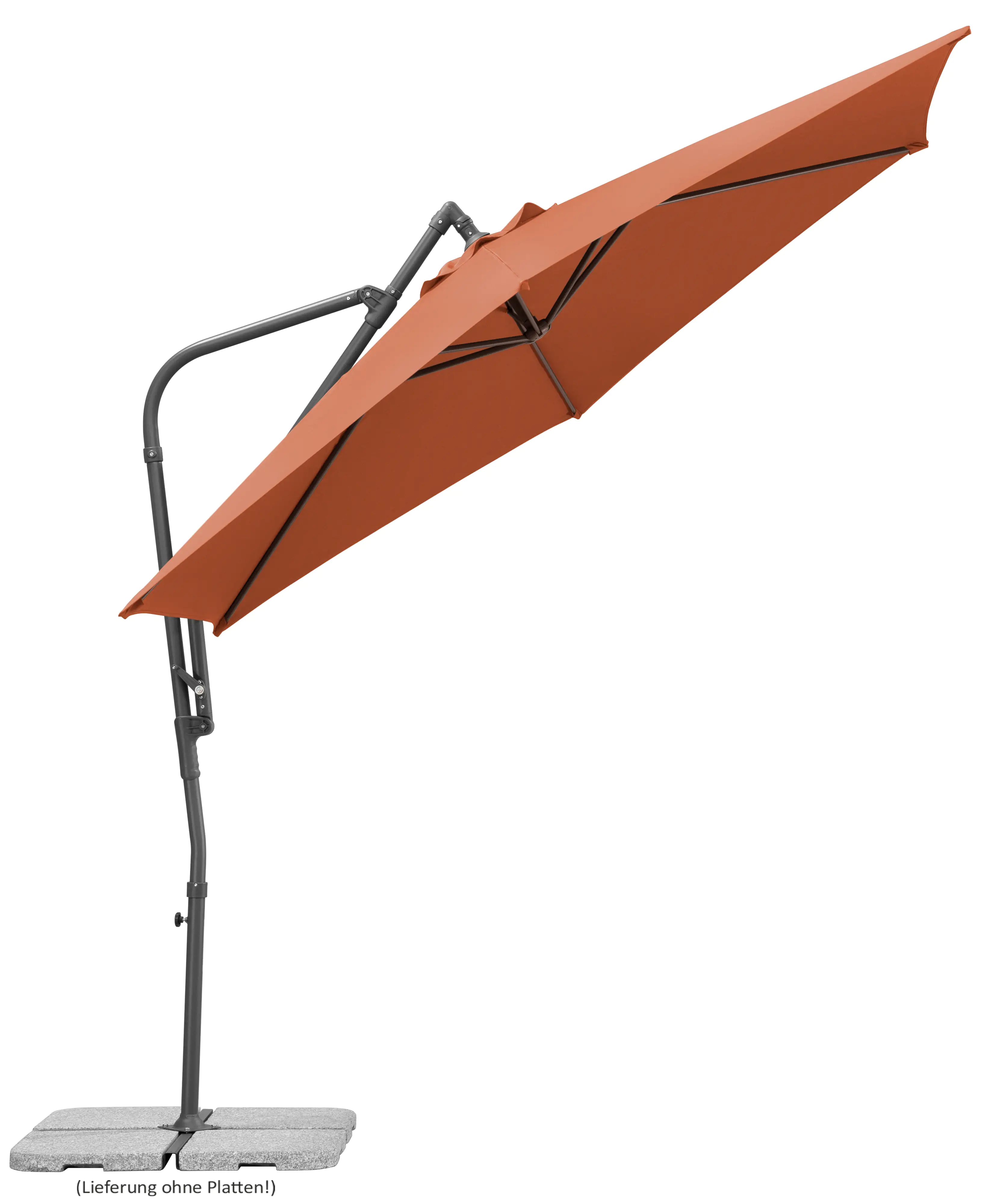 Schneider Ampelschirm Genua terracotta Ø 300 cm