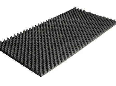 Akupur Akustik-Schaumstoff Noppenplatte 200 x 100 x 3 cm